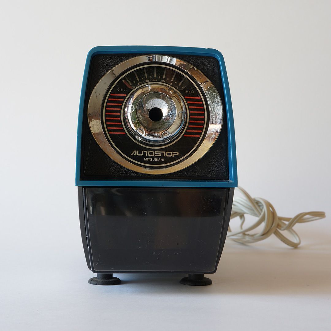 三菱 電動シャープナー KE-10 電動鉛筆削り器 未使用 三菱電動シャープ