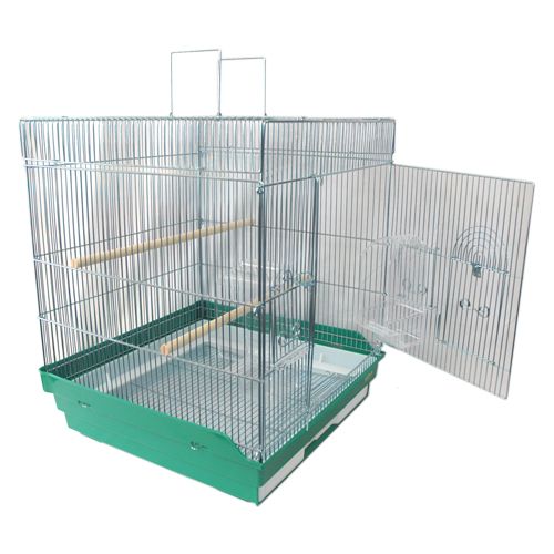 HOEI 465インコ 底カラー：ブラウン 文鳥 ケージ