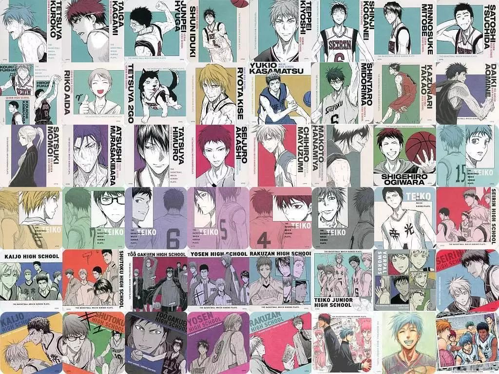 コースター 全45種セット+BOX購入特典 「黒子のバスケ 15th