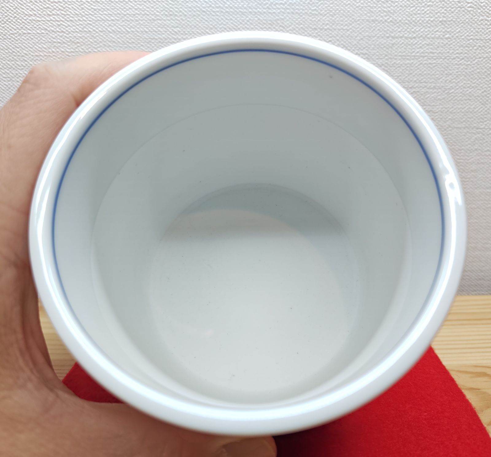 逢絢亭・新品】茶道具 火入 平戸焼 白磁 染付 唐子絵 横石嘉助 共