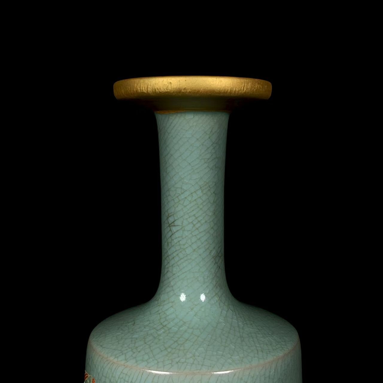 中国古美術・宋汝窯風 淡青釉 童子人形 3体セット・陶器製・文房置物・賞物