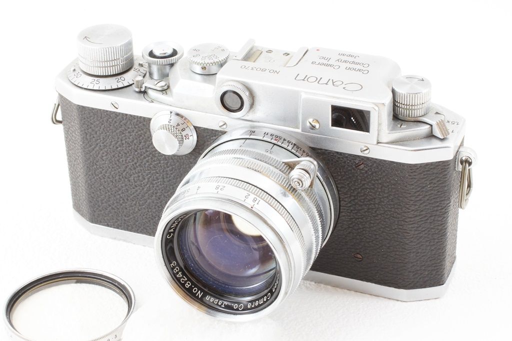 美品 Canon キヤノン II D(2D)型 キヤノンレンズ 50/1.8 レンジ