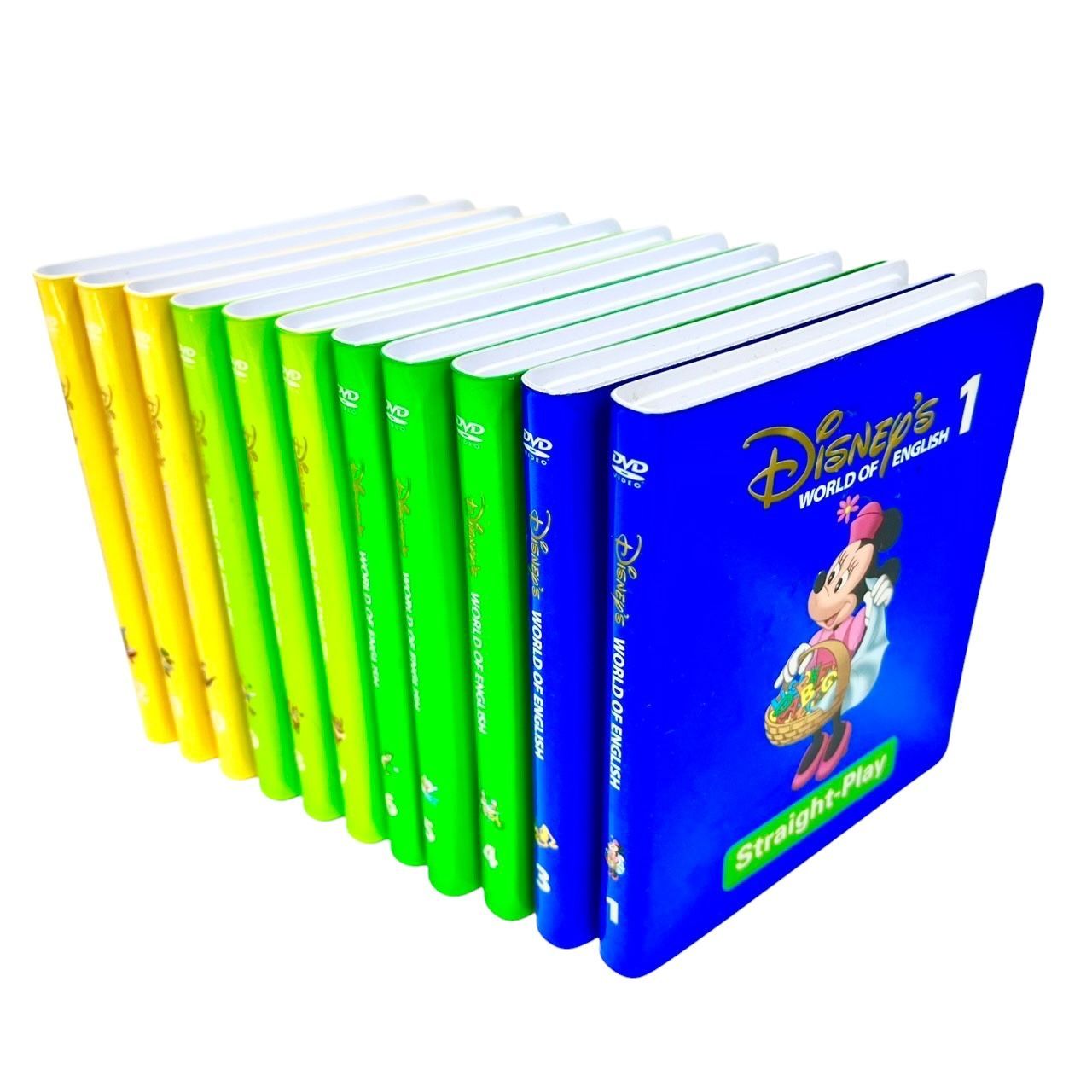 ディズニー英語Straight Play DVD&CD&BOOKフルセット ディズニー英語