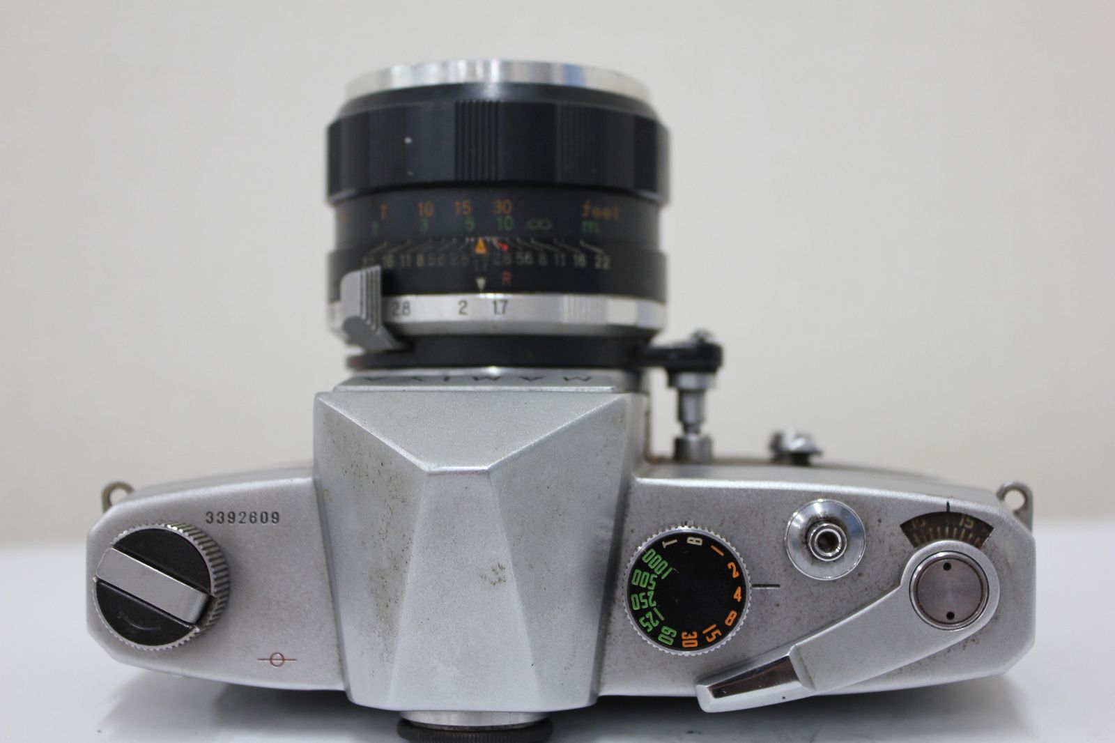 返品保証】 マミヤ Mamiya FP SEKOR FC 58mm F1.7 ボディレンズセット