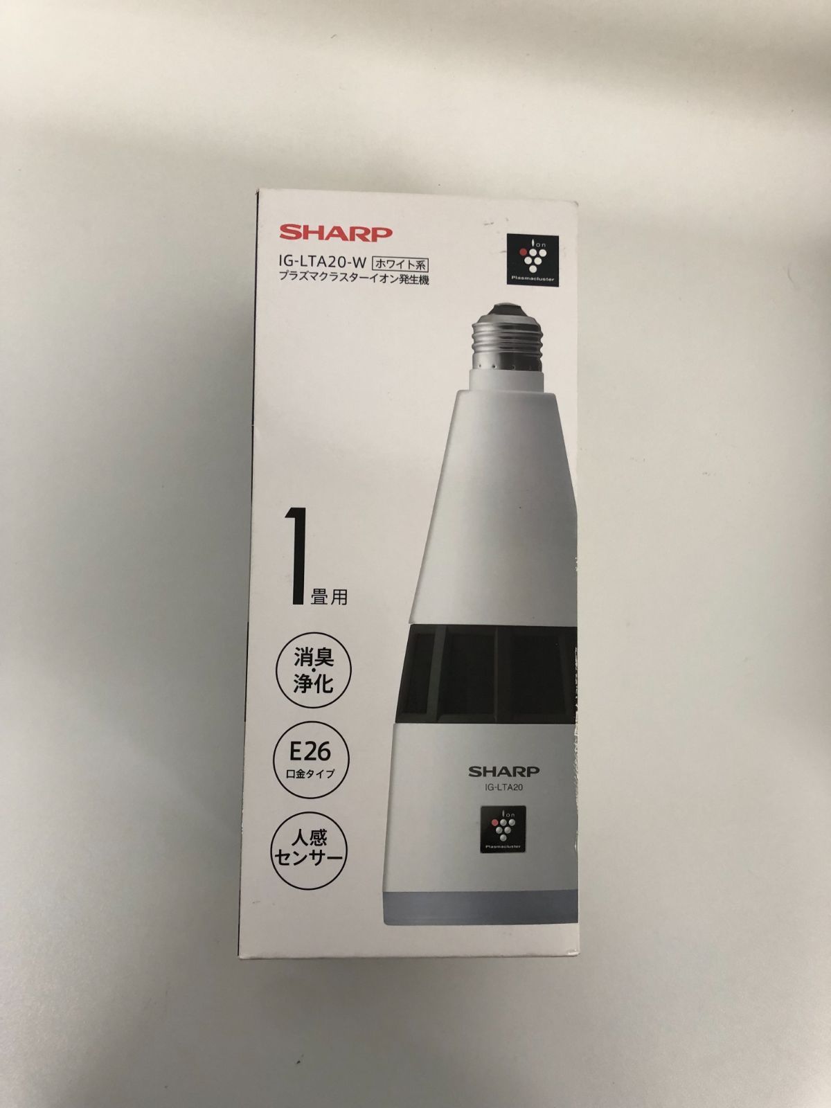 公式 新品 SHARP IG-LTA20-W プラズマクラスター イオン発生器 新品