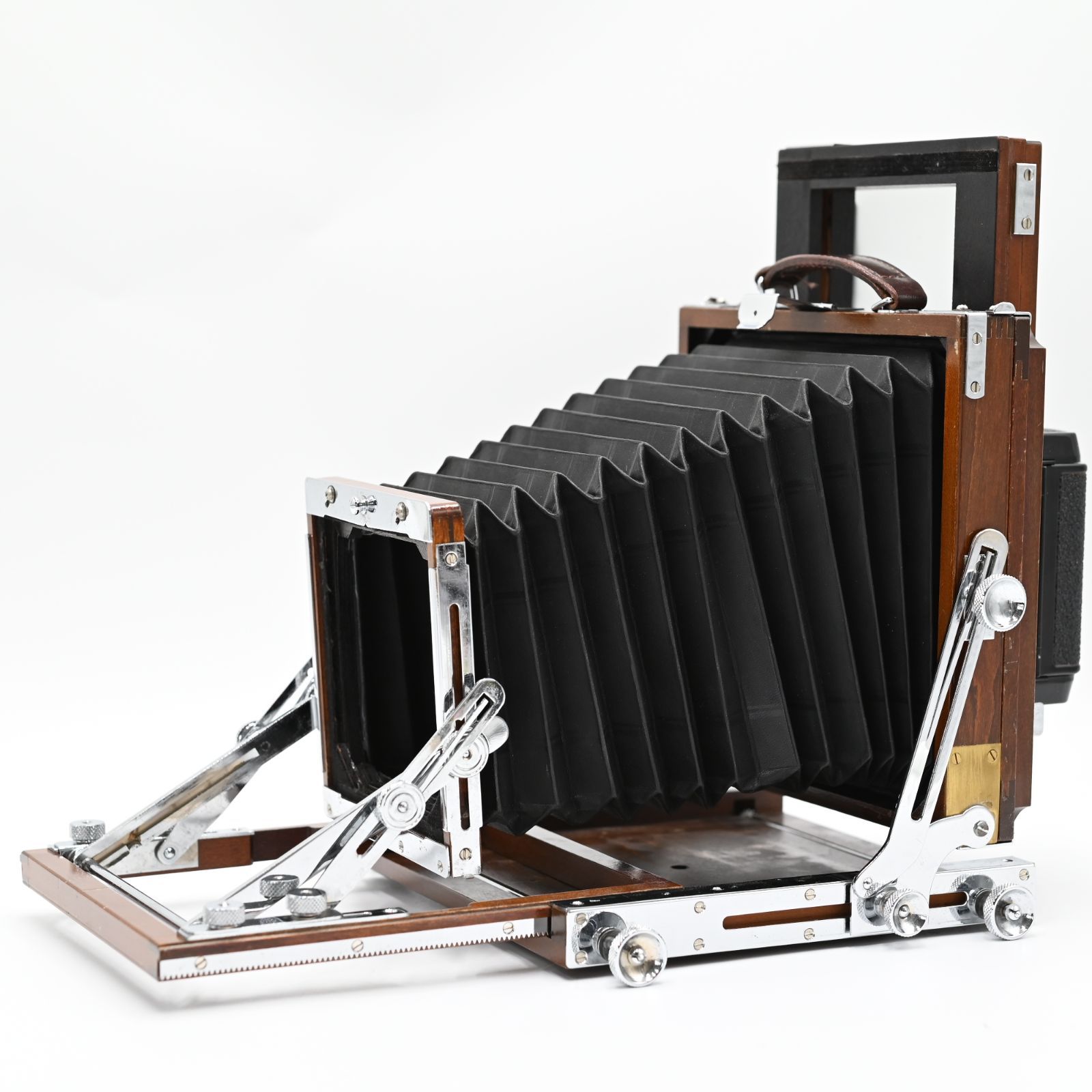 極上品】超稀少美品 長岡製作所 NAGAOKA SEISAKUSHO 暗箱 暗幕 木製