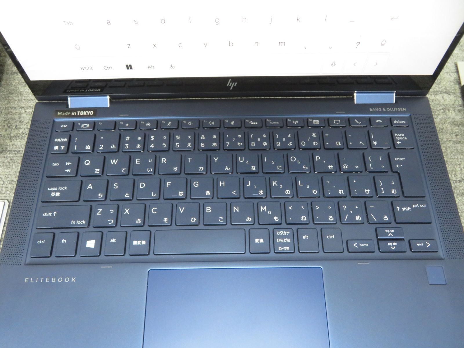 HP Elite Dragonfly i5-8265U タッチパネル HP elite core i5