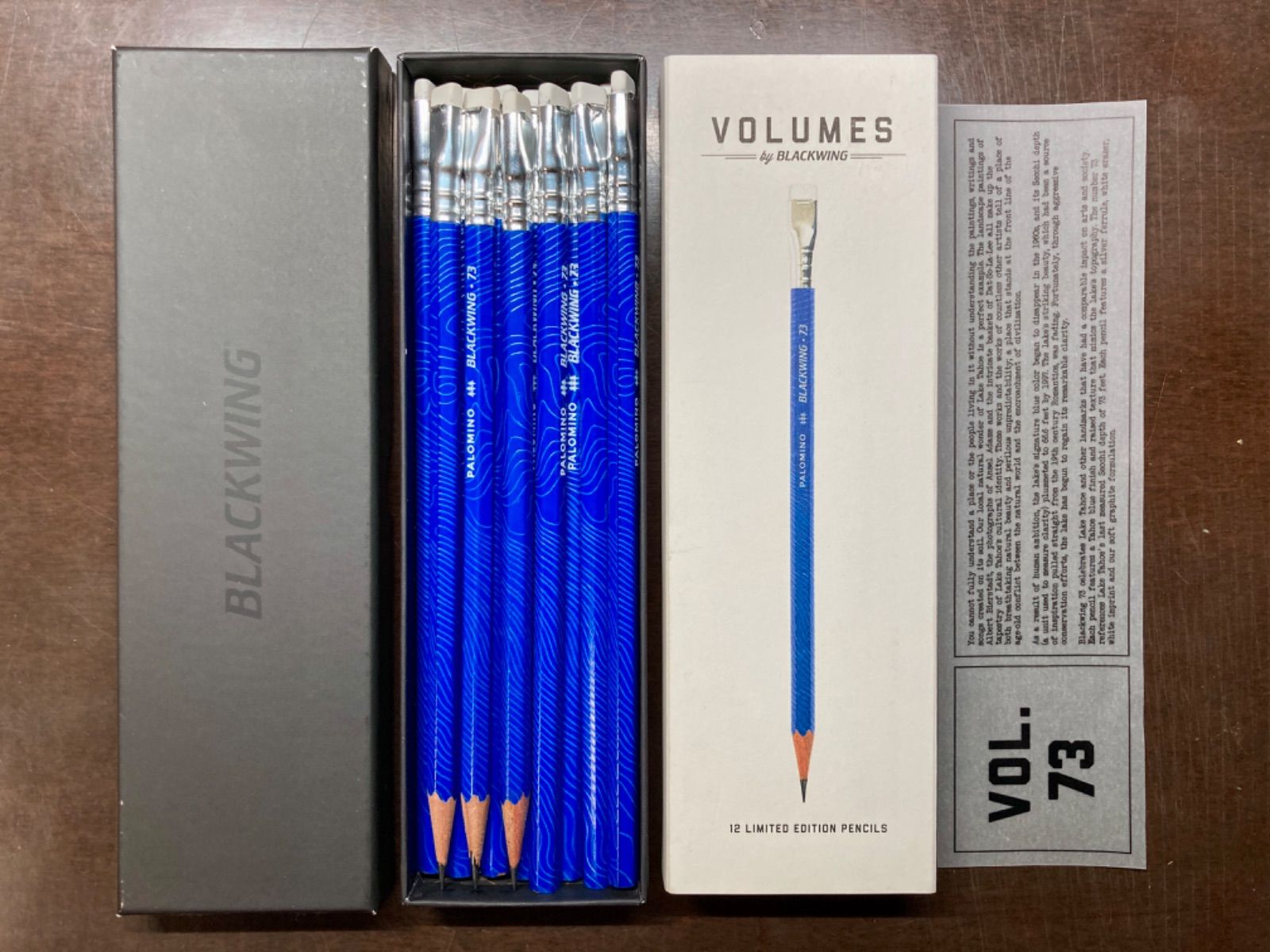旧ロゴ】BLACKWING VOL.73 12本セット ブラックウィング 鉛筆 - メルカリ