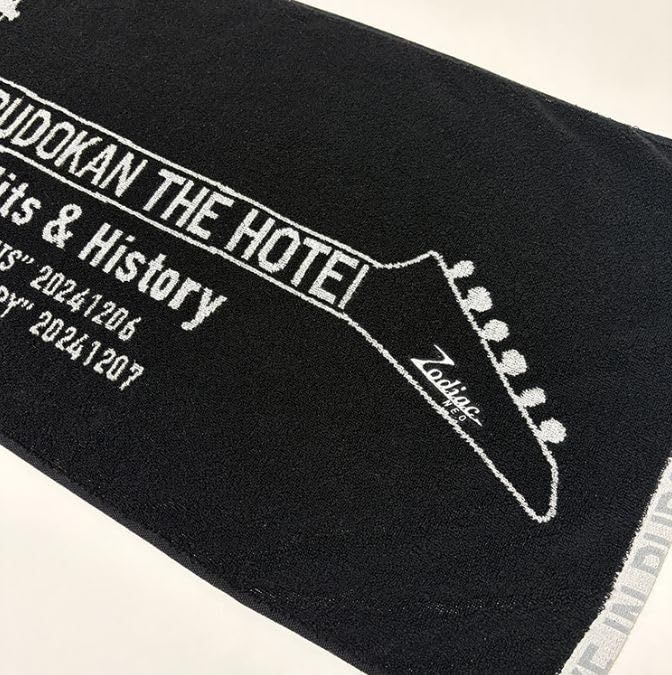 布袋寅泰 LIVE BUDOKAN グッズ G柄 ネックウォーマー ブラック 布袋