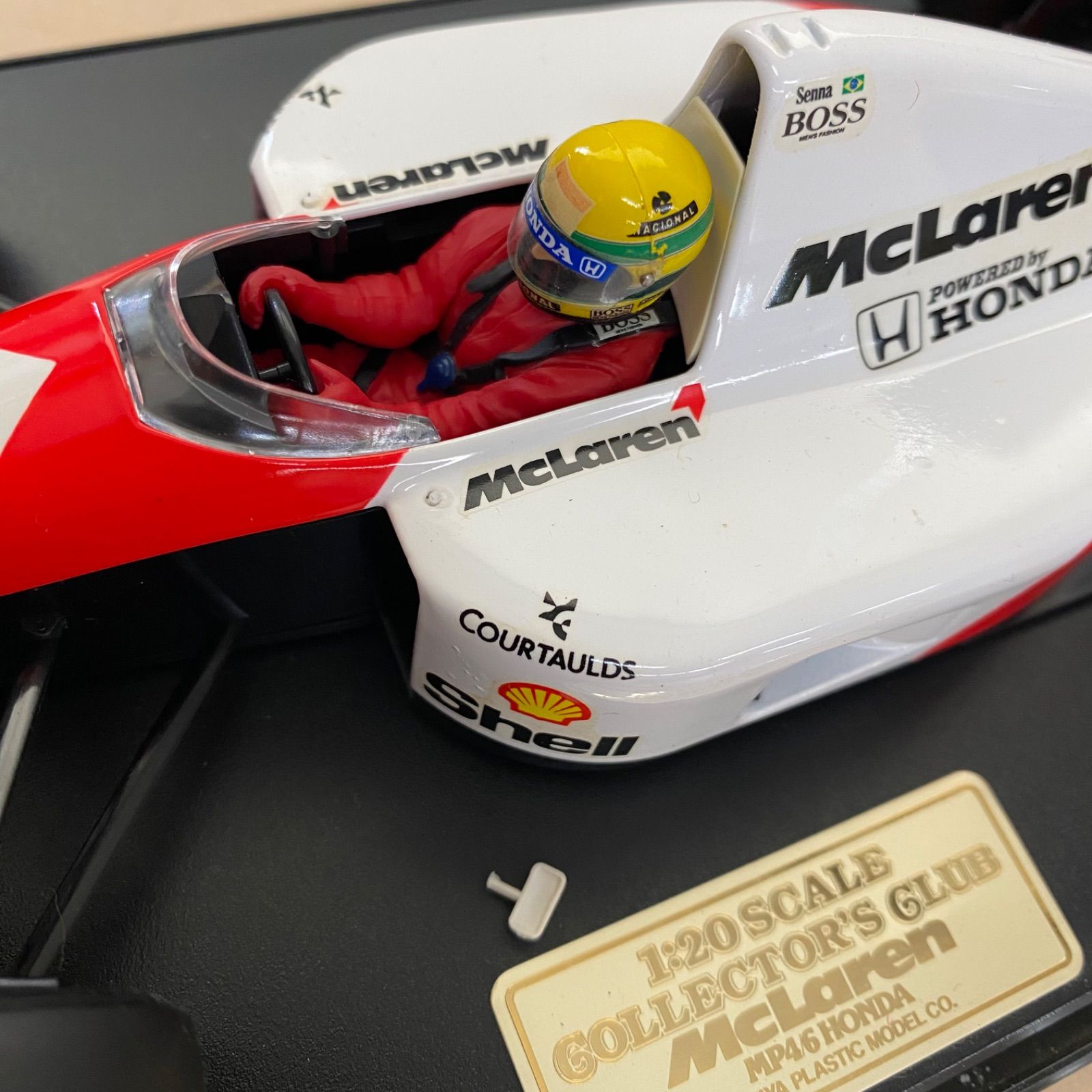マクラーレン ホンダ MP4/6 アイルトンセナ タミヤ•コレクターズクラブ