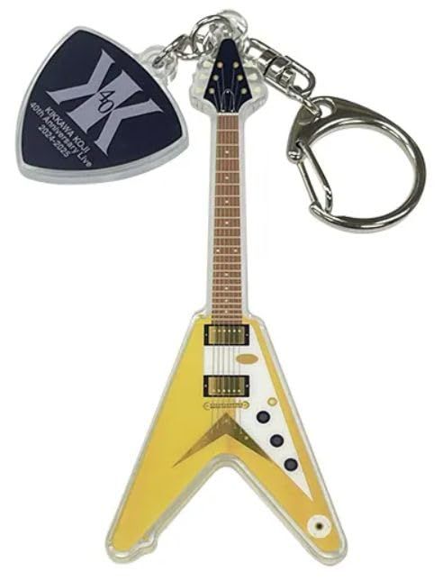 吉川晃司 40th Anniversary 高品質 Live 2024 2025 グッズ ピック