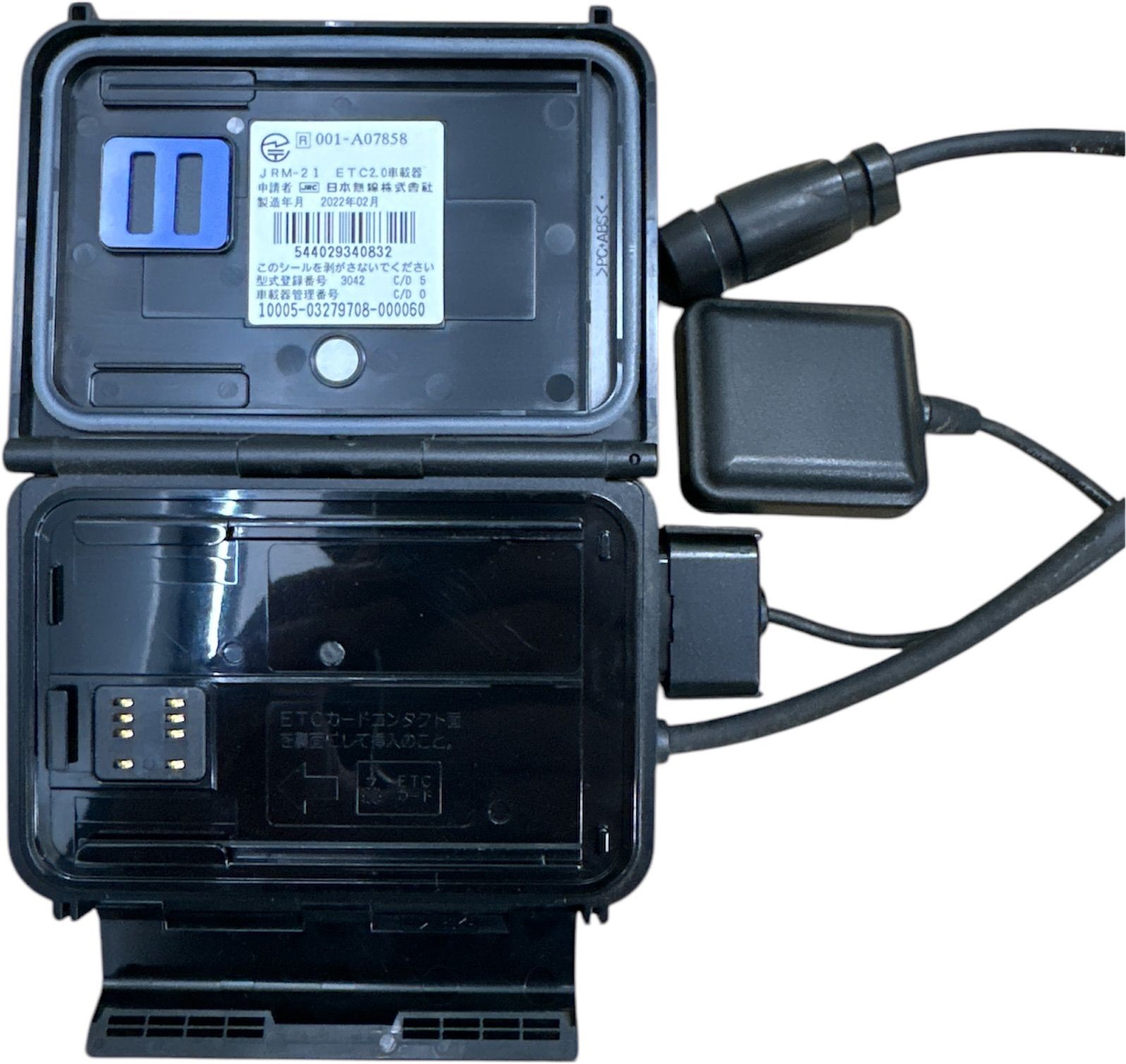 ETC2.0 JRM-21 車載器 二輪車用ETC2.0車載器 JRM-21 フォトギャラリー