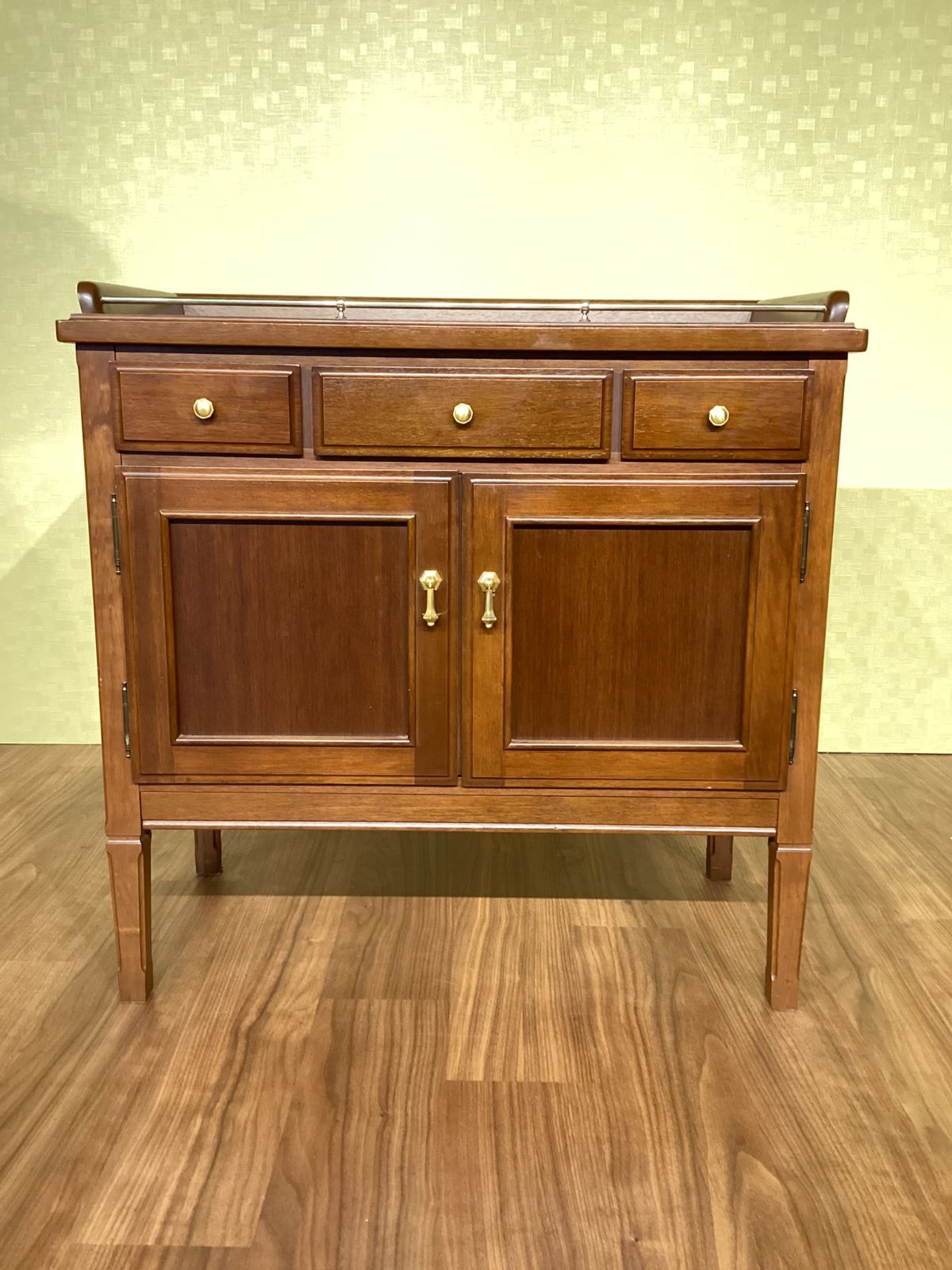 maruni マルニ木工 電話台 花台 キャビネット 4段 カントリー ※i4