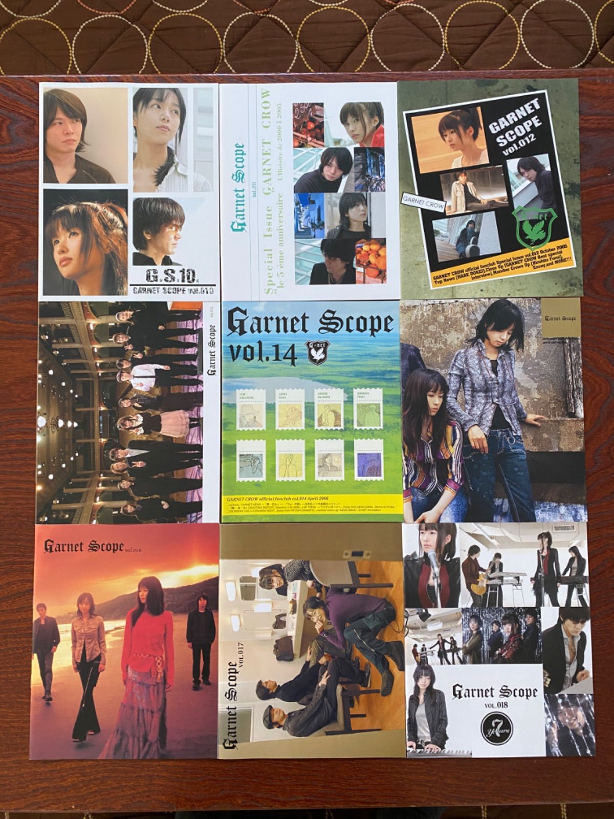 GARNET CROW ファンクラブ会報 vol.4~44 + おまけ GARNET CROW ファン