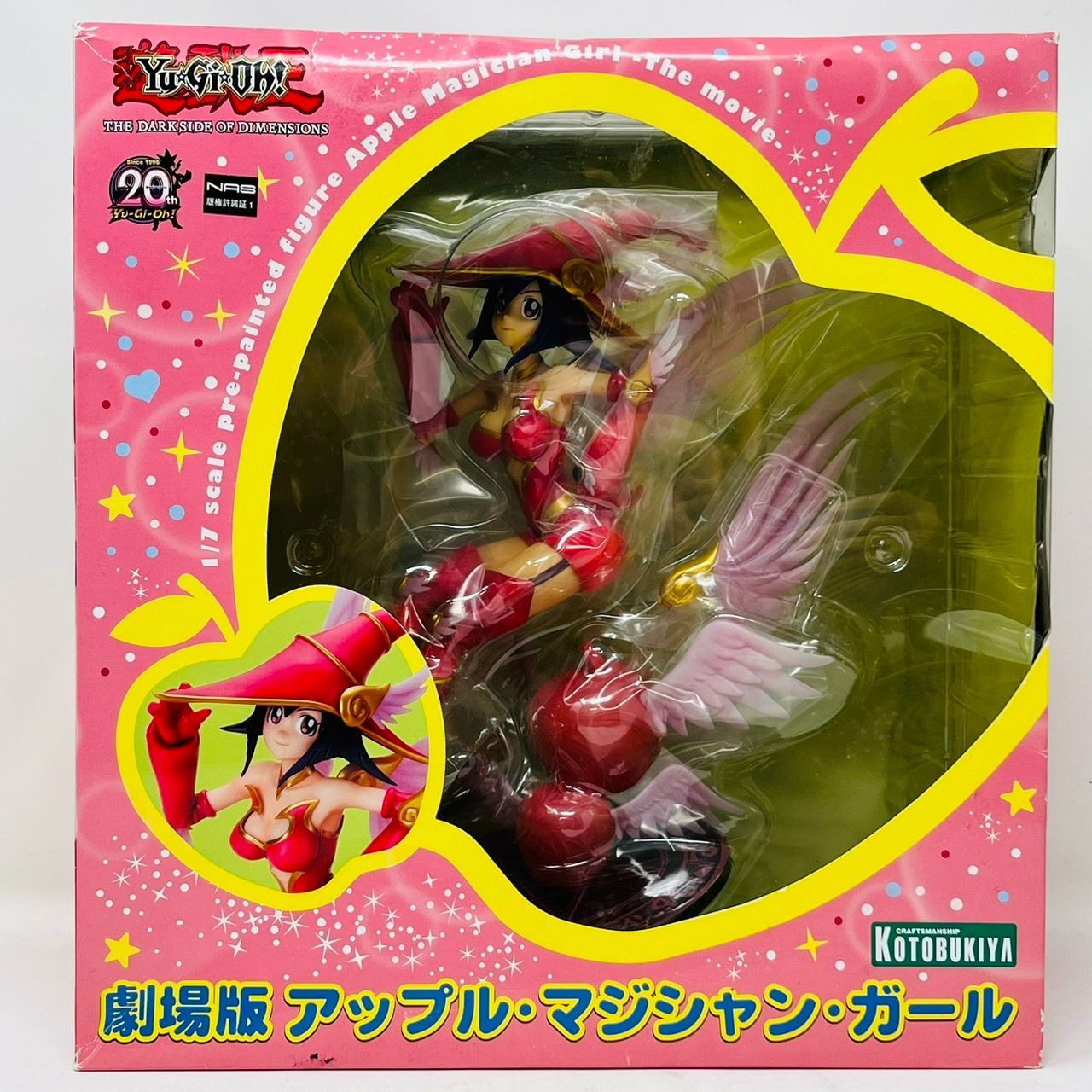 遊戯王 アップルマジシャンガール 1/7 フィギュア コトブキヤ 遊戯王