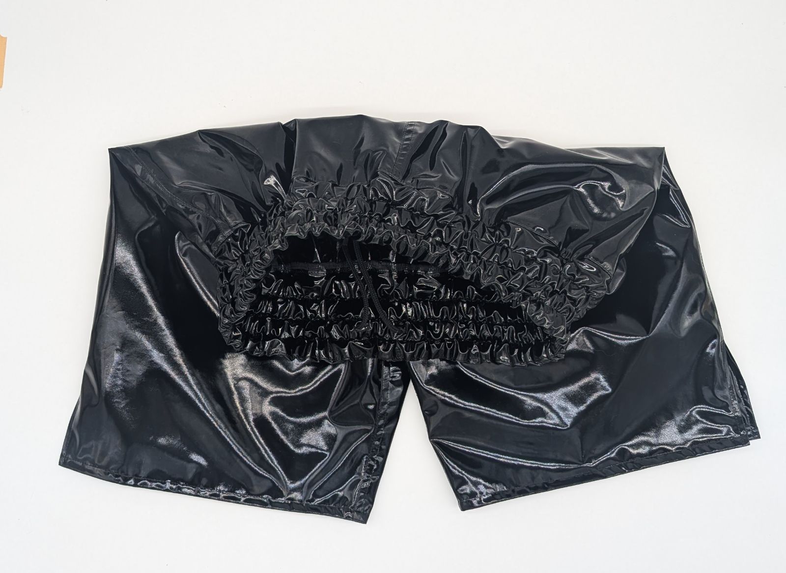 専用☆エナメル生地のボクシングトランクス（エナメル裏地つき メンズ