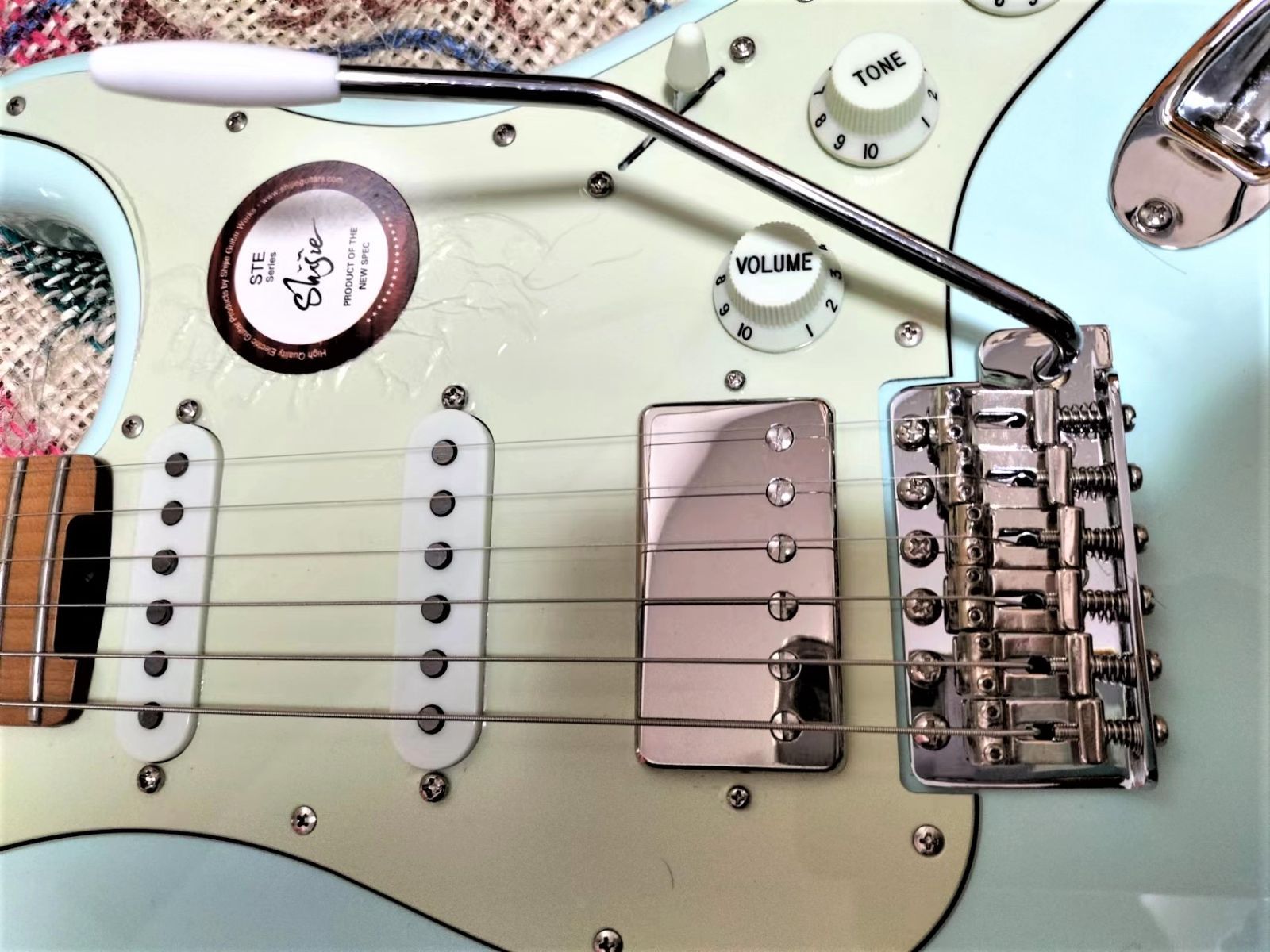 Shijie STE SSH メタリックゴールド ハイエンドストラトモデル Shijie