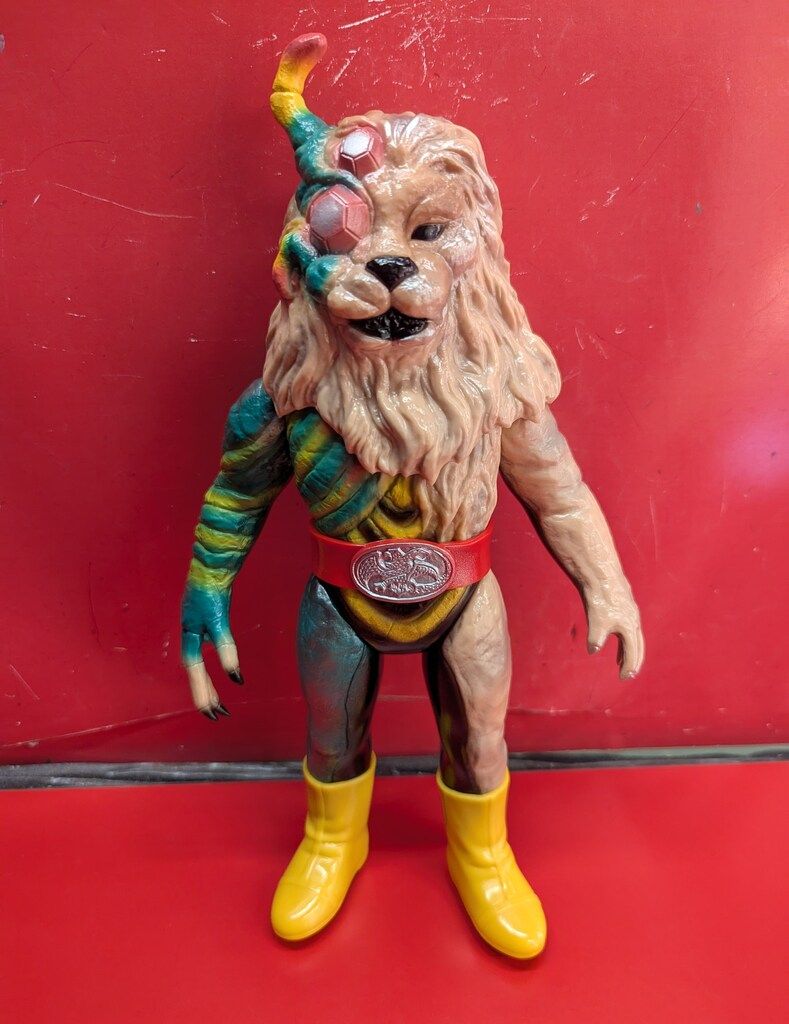 メディコムトイ 東映レトロソフビコレクション クモライオン 東映