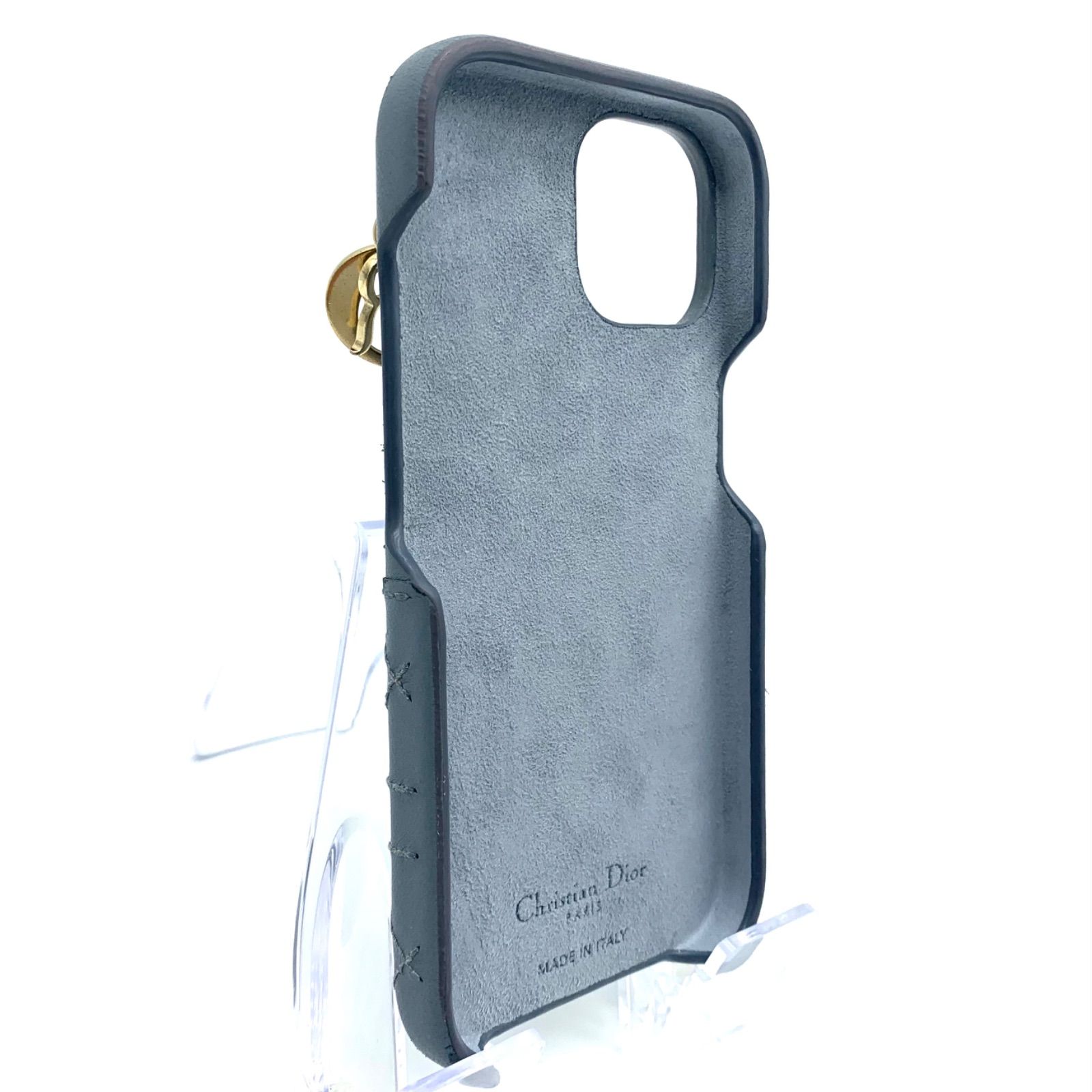 Christian Dior iPhone13 ケース レザー キルティング カナージュ