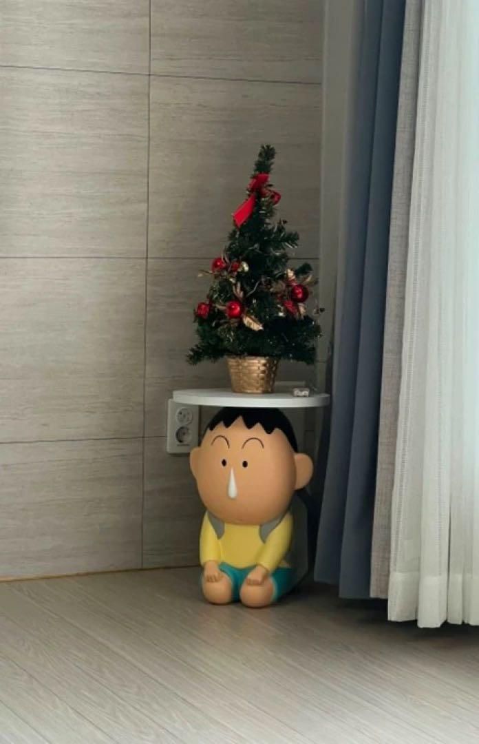 SNS大人気】クレヨンしんちゃん ボーちゃん サイドテーブル 机 家具