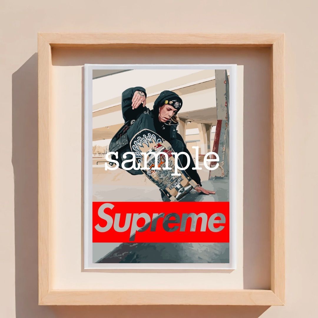 supreme ケイトモス ポスター ⚫︎supreme ケイトモス 特大ポスター