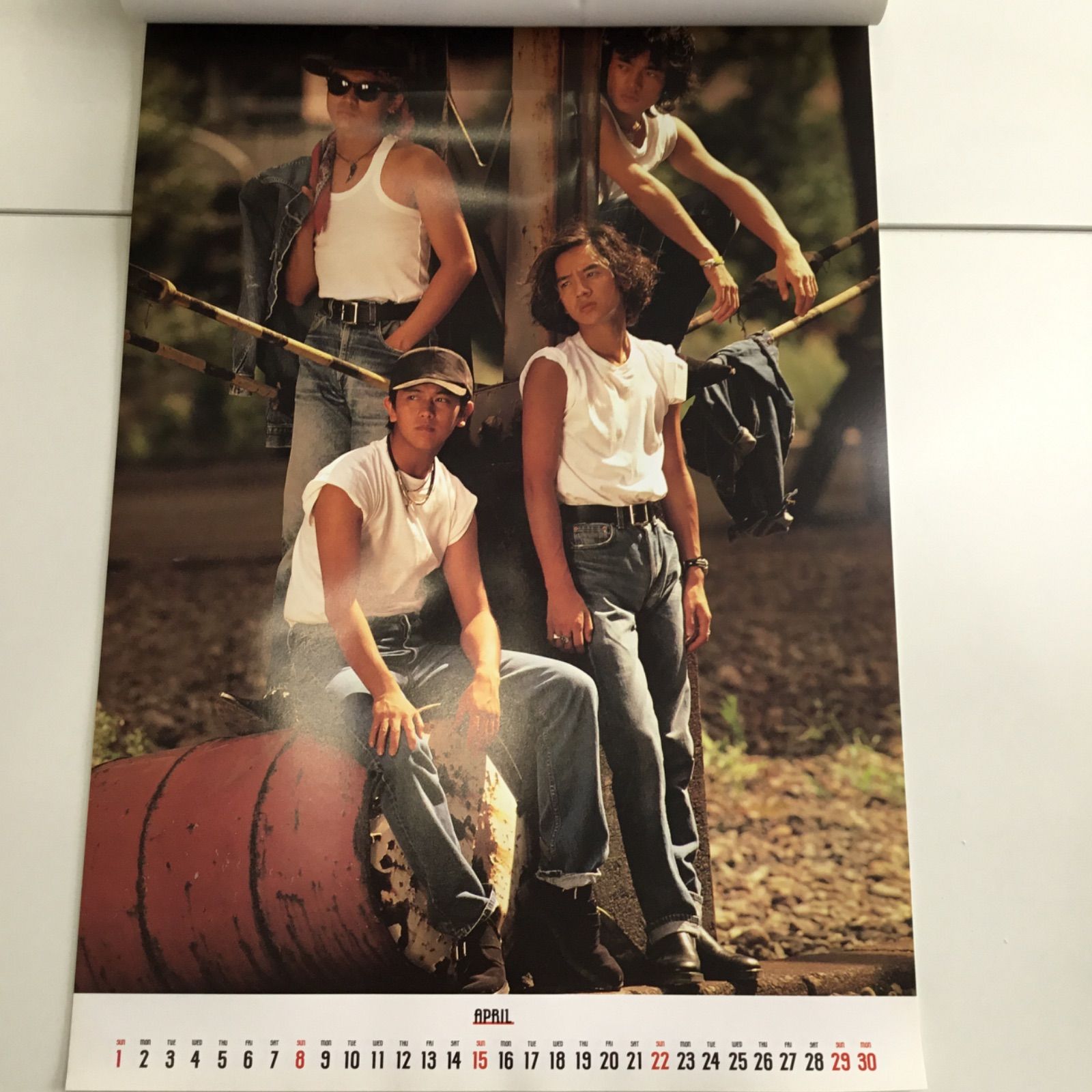 男闘呼組 岡本健一 成田昭次 大型ポスター 当時物 未使用新品 Amazon.co.