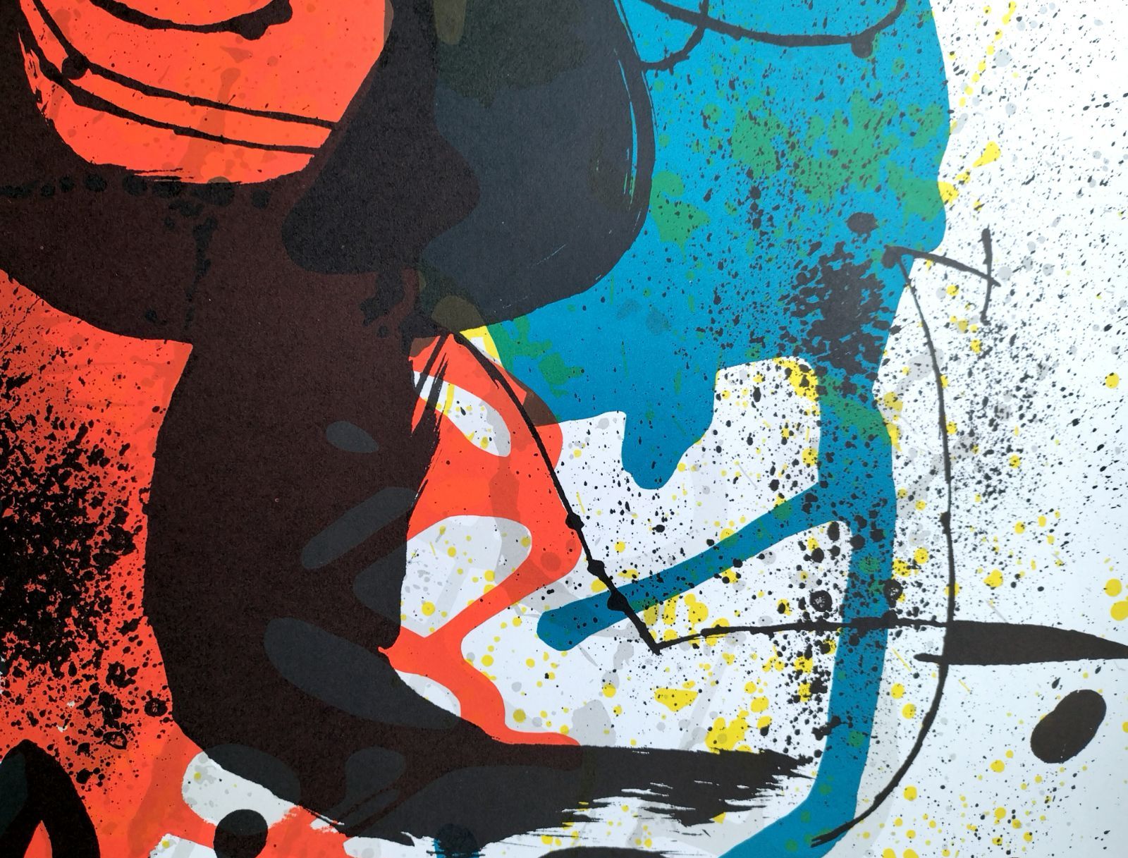 ジョアン・ミロのオリジナル・リトグラフポスター - メルカリ