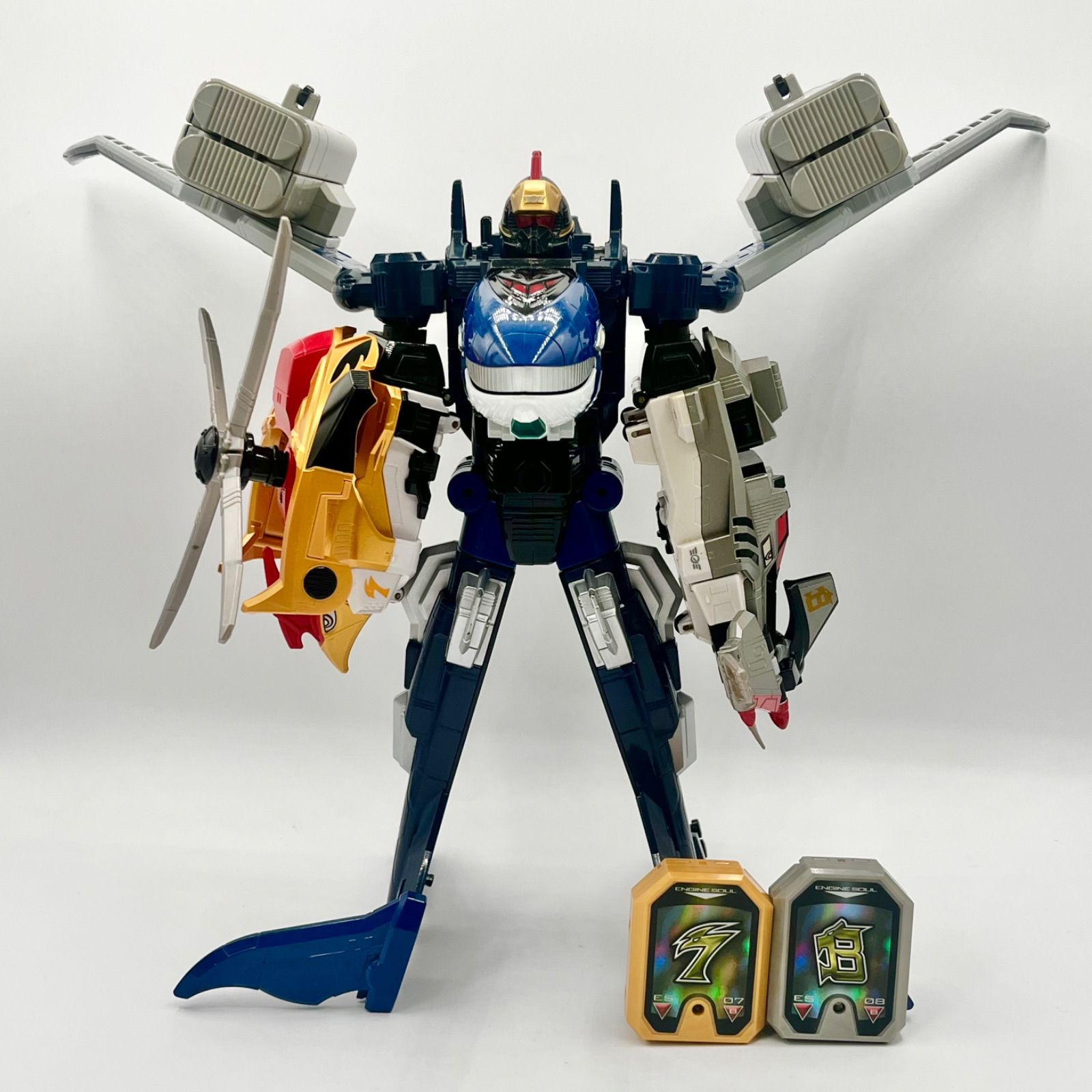 ベスト 【DXエンジンソウル2個付属】 炎神合体 セイクウオー