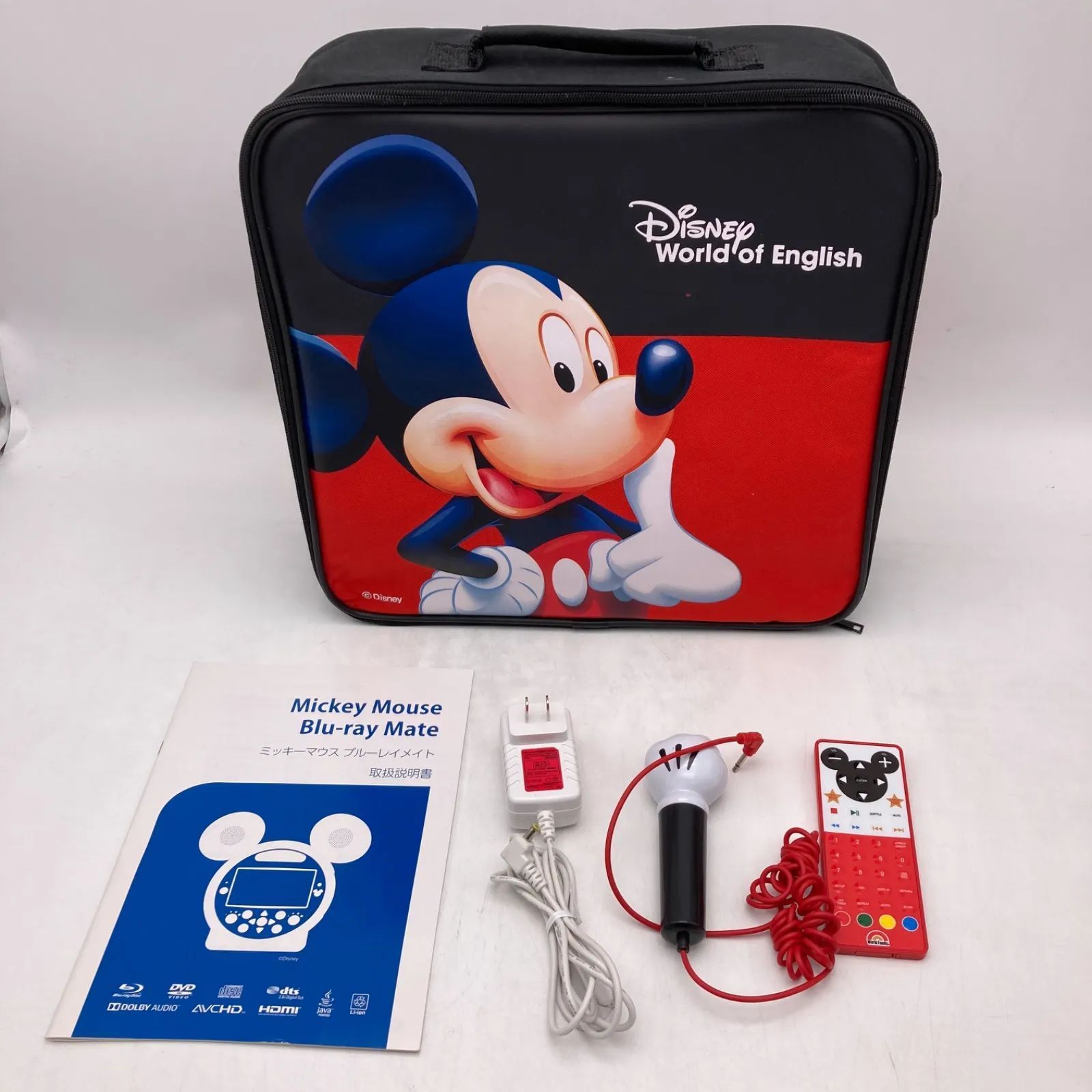 小売業者 ケース付き！ミッキーメイト ブルーレイ版 ディズニー英語