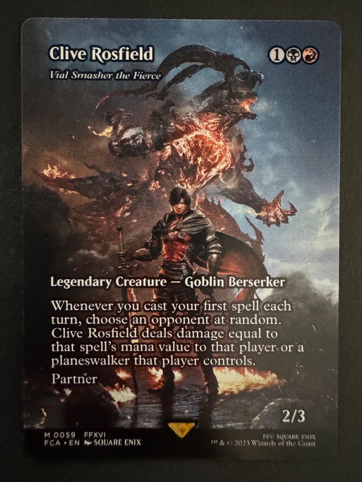 MTG FF クライヴ・ロズフィールド 継承史 foil MTG】クライヴ・ロズ