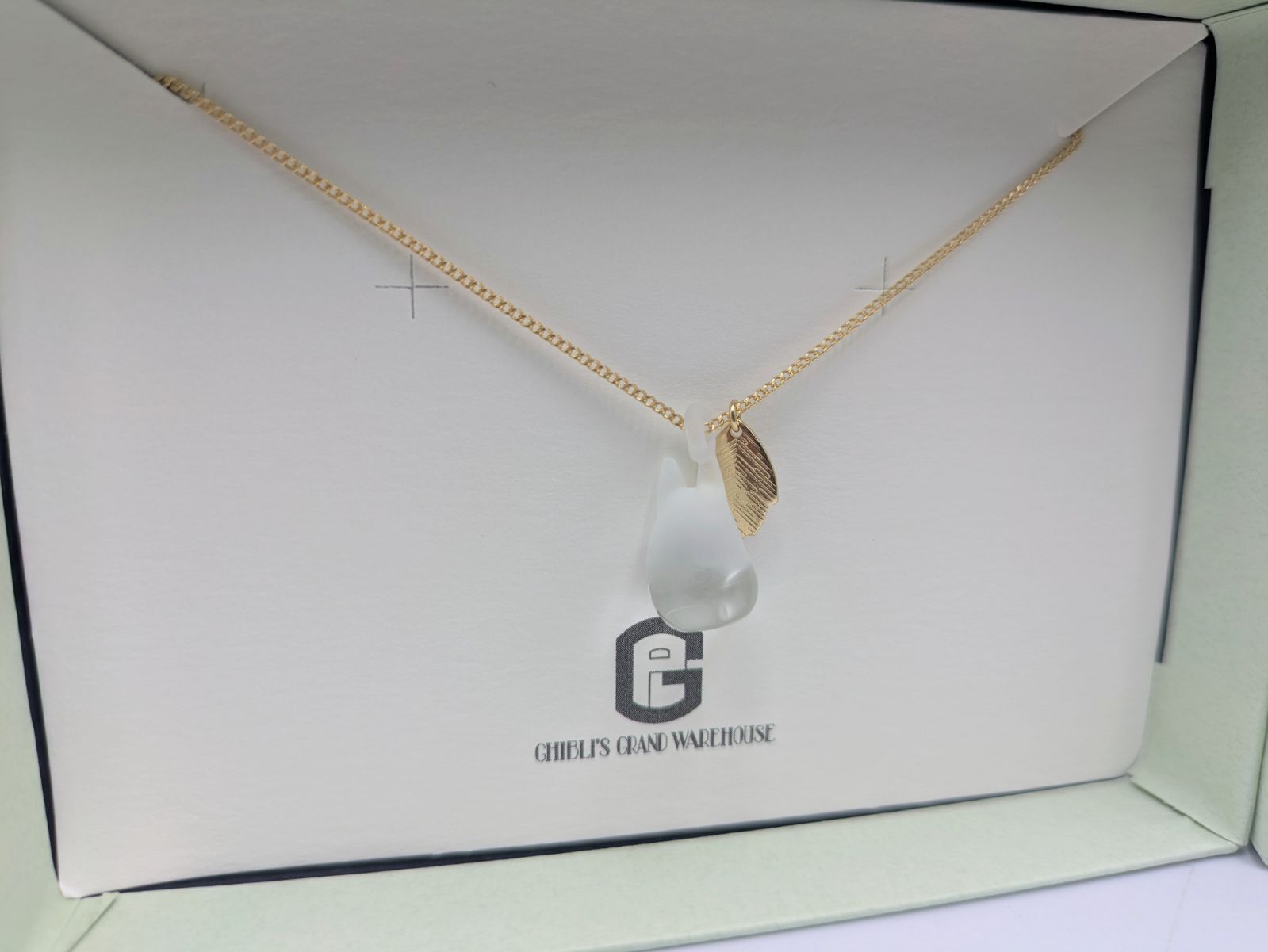 ジブリパーク HARIO ネックレス クロスケ まっくろくろすけ ジブリ