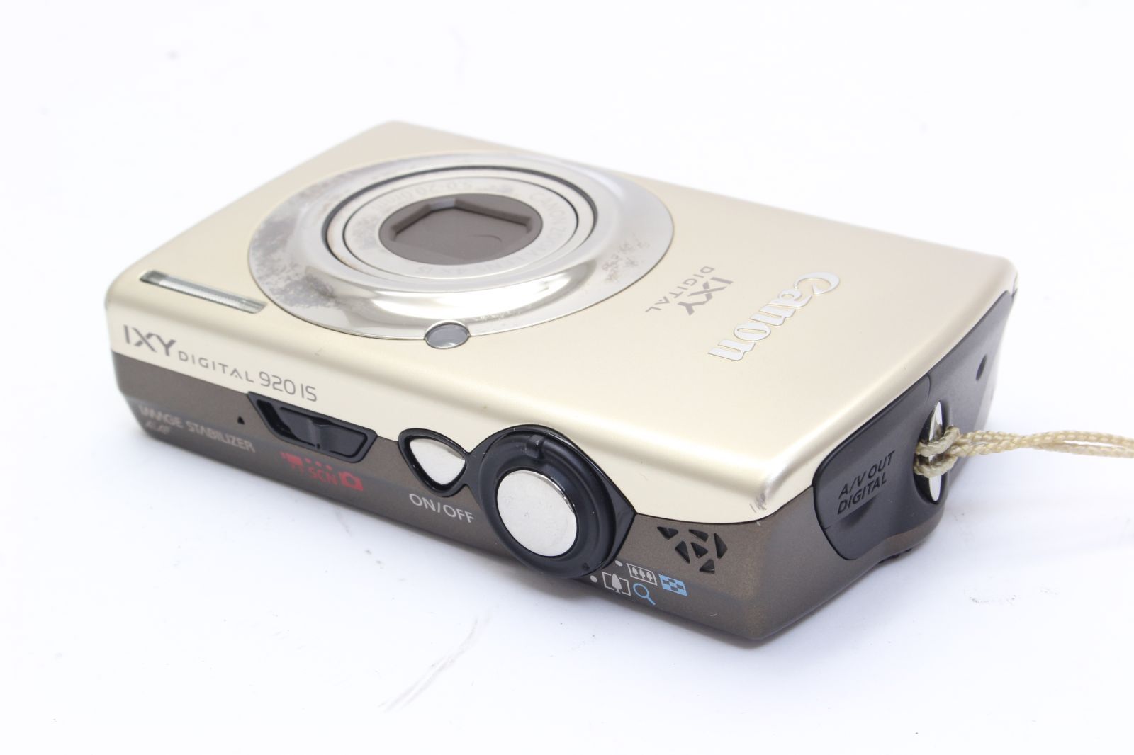 Canon IXY DIGITAL 920 IS ゴールド バッテリー・充電器付 Canon