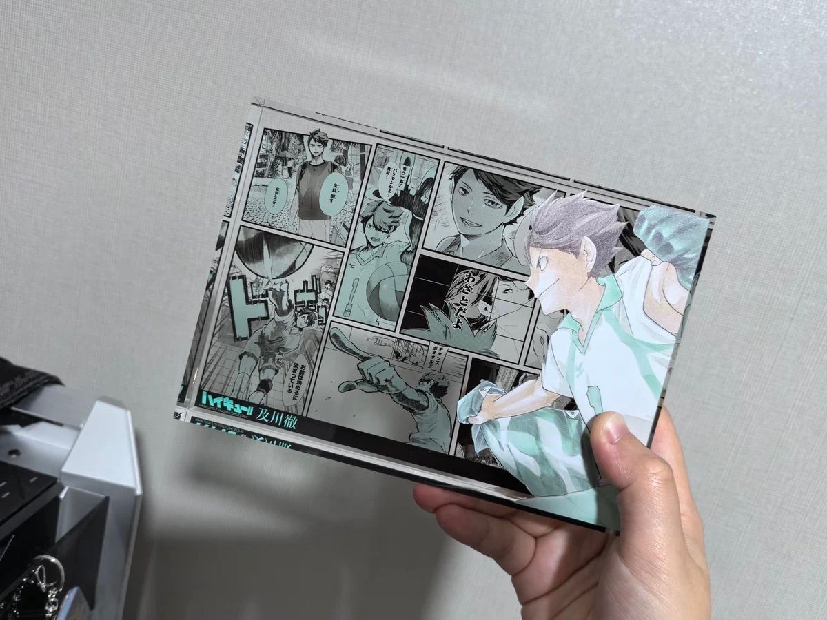 ハイキュー!! 及川徹 アクリルブロック 中国上海ジャンプショップ 限定