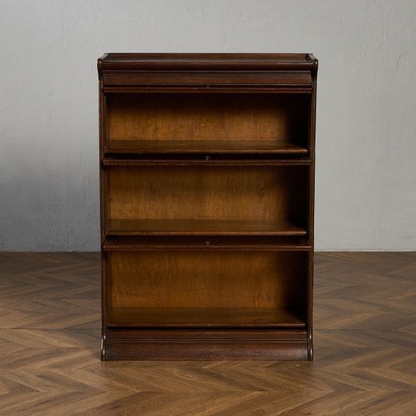 英国 アンティーク スタッキング ブックケース 3段 ロイヤーズ