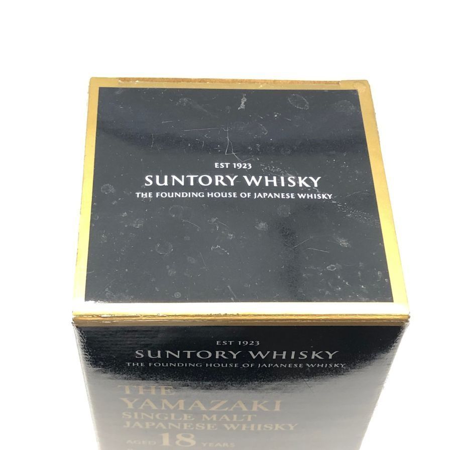 サントリー 山崎 18年 空き箱 購入 化粧箱 カートン【B3】 サントリー