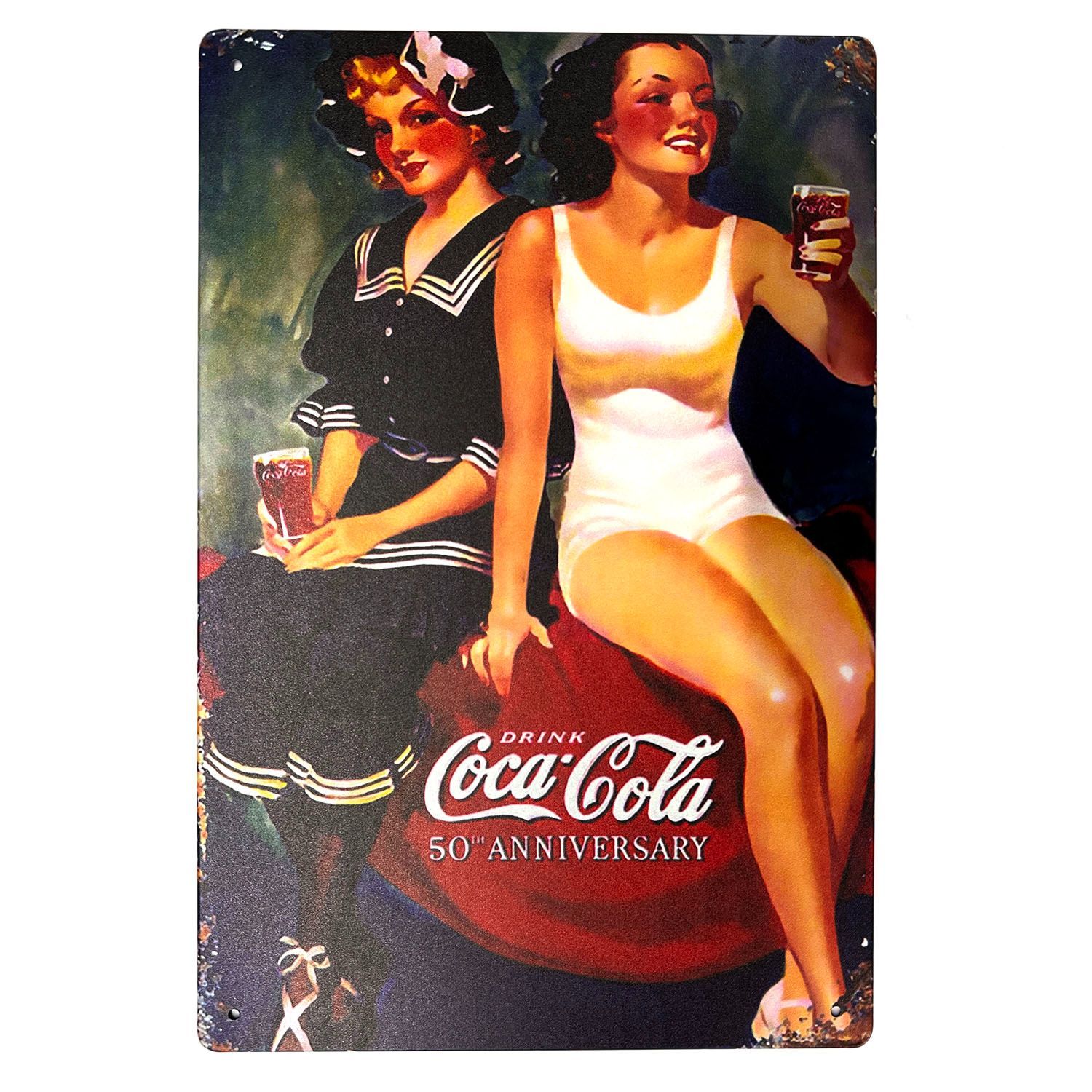 コーラ COKE アメリカン雑貨 ブリキ看板 アメリカ雑貨 アメカジ サイン