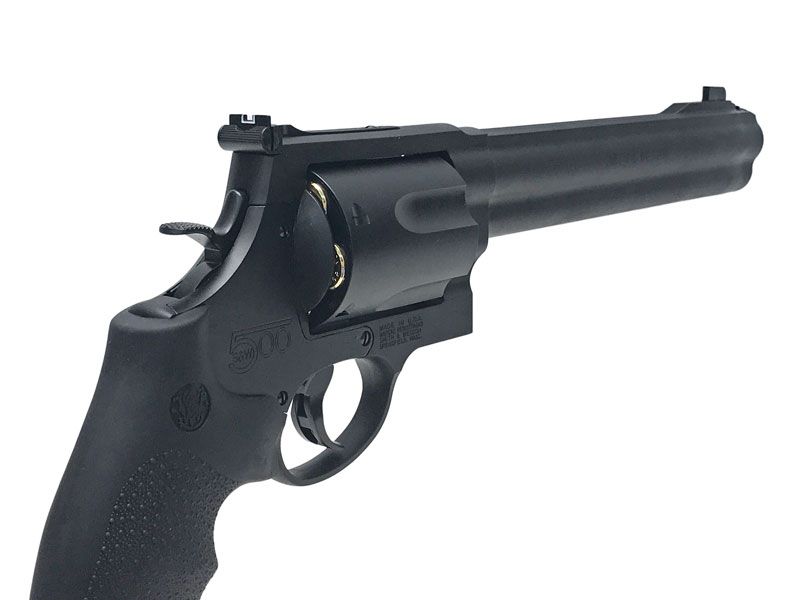 タナカS&W M500 マグナムリボルバー8.3/8インチブラックガスガン中古美