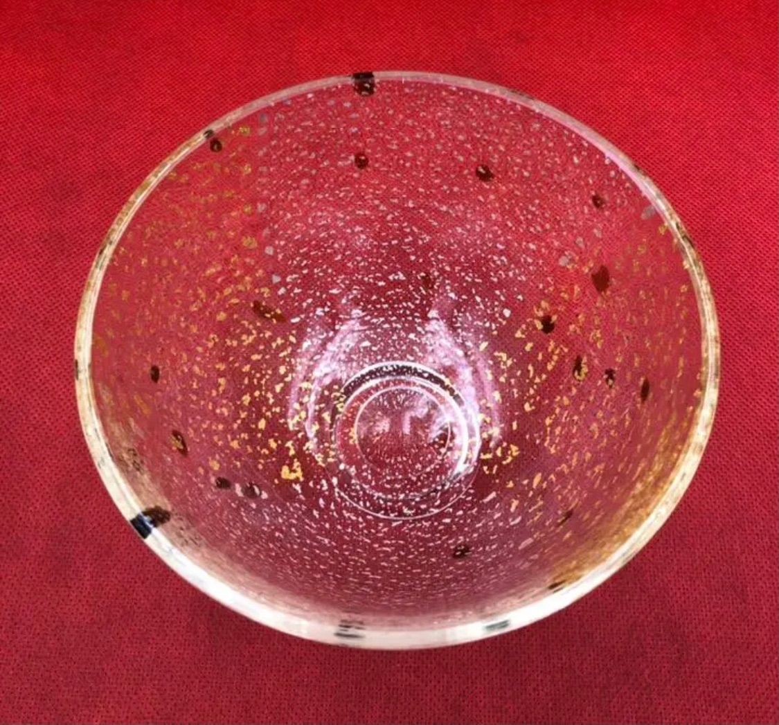 P674 茶碗 『堀口幸子造』『金箔麦藁手』『瑠璃茶碗』 義山茶碗 共