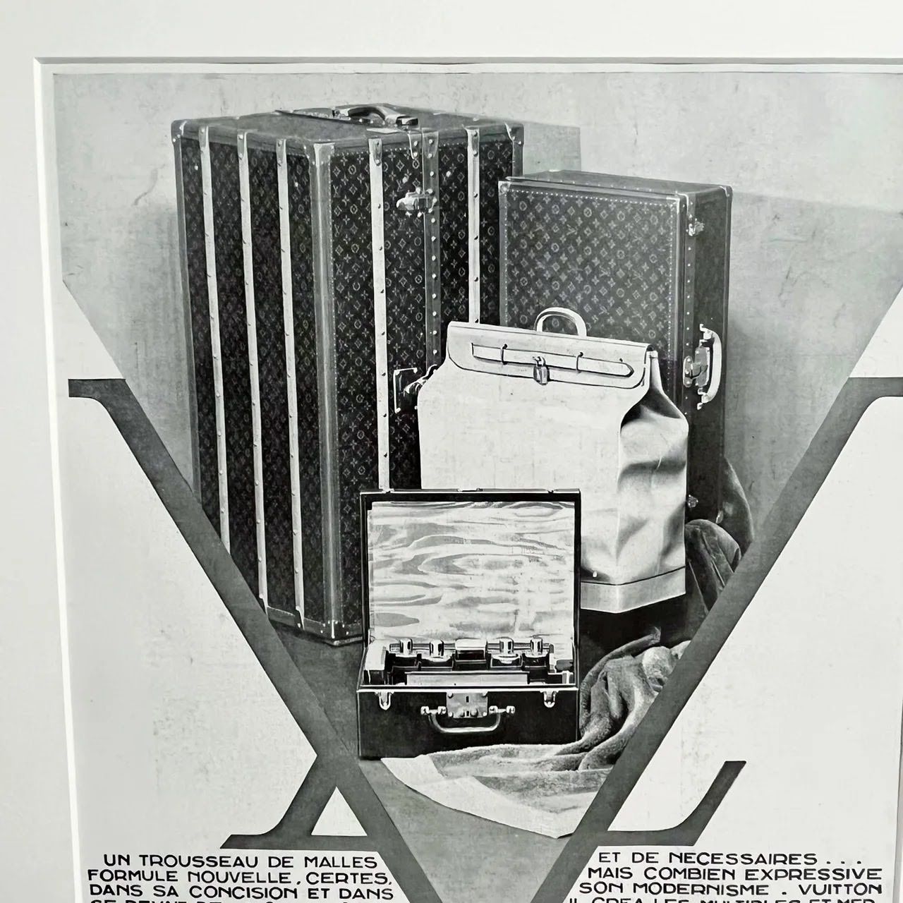 1931 広告＞ Louis Vuitton ルイ・ヴィトン ポスター ヴィンテージ