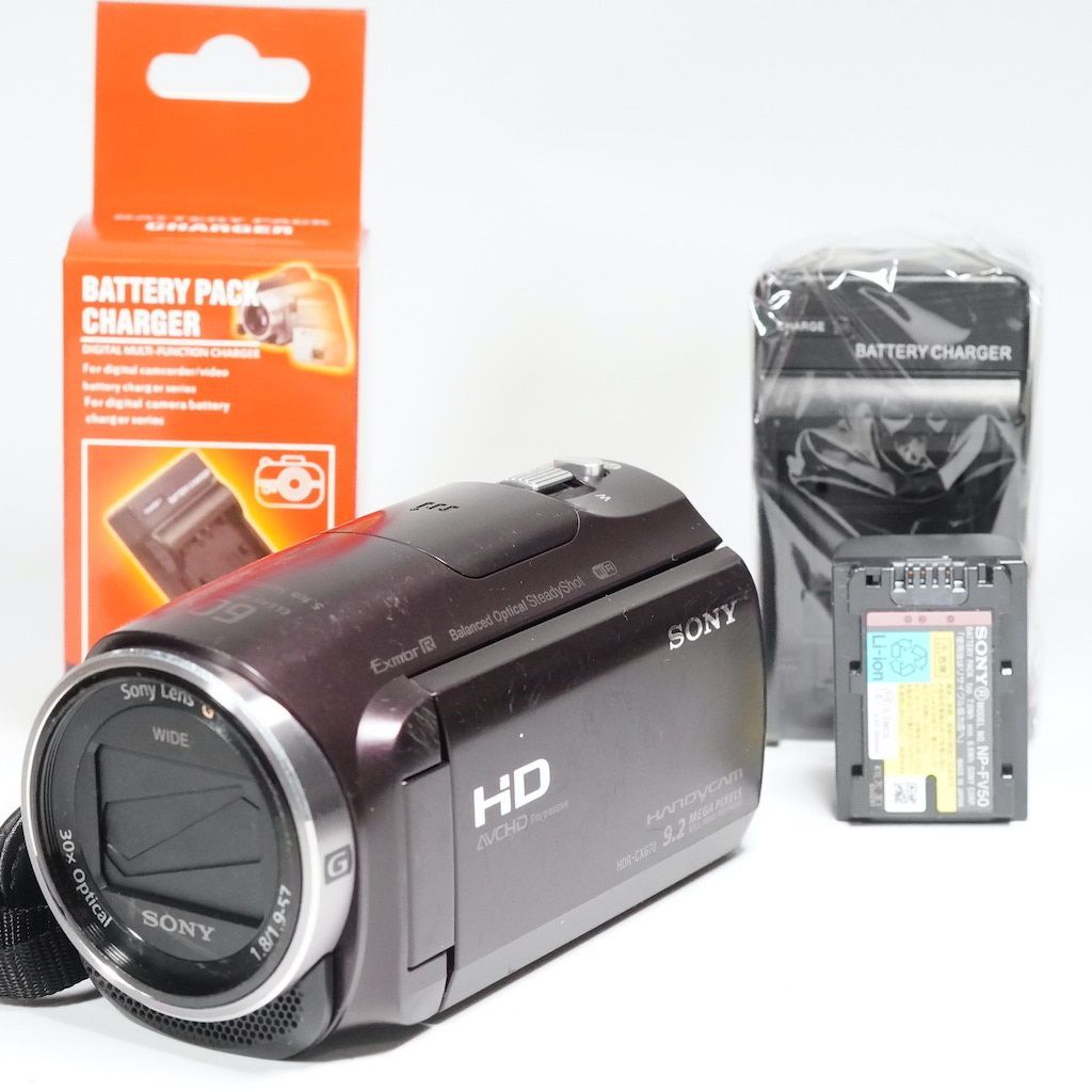 SONY HANDYCAM HDR-CX535 バッテリー充電器付き 楽天市場】sony 充電