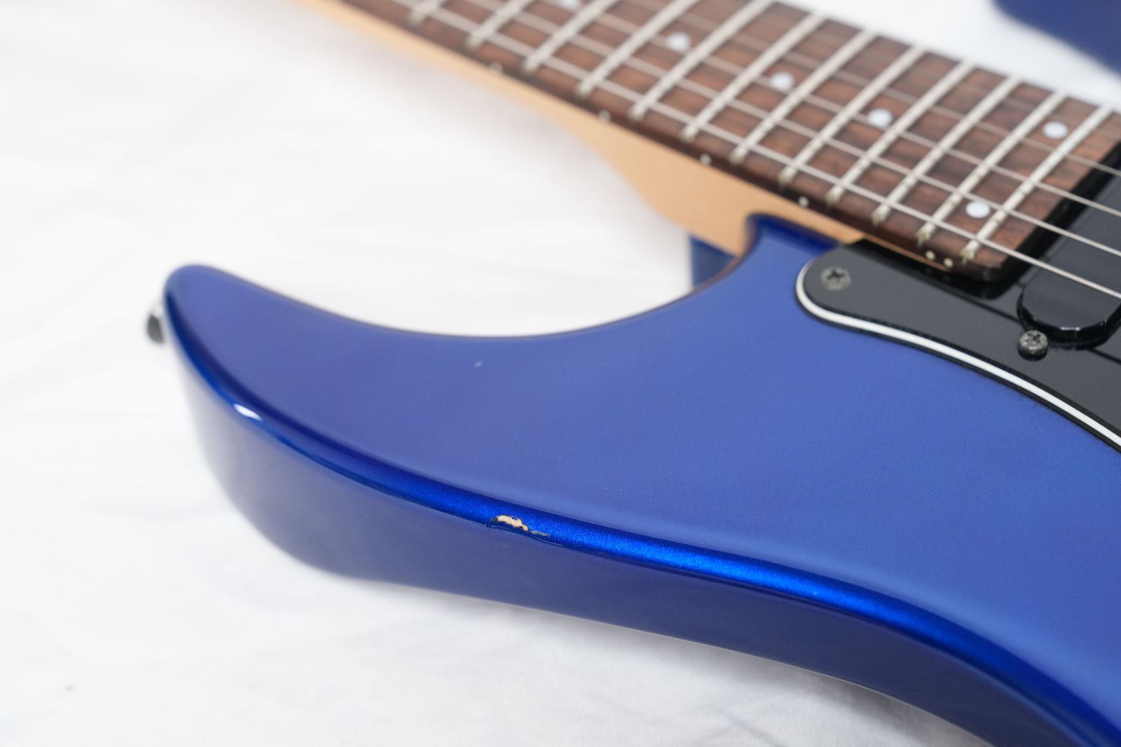 FERNANDES エレキギター ブルー 24フレット ハードケース付き