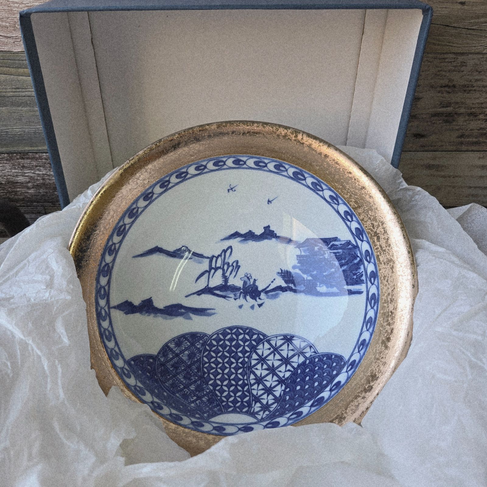 2302 アウトレット 有田焼 賞美堂 其泉 大鉢 2302 有田焼 賞美堂 其泉