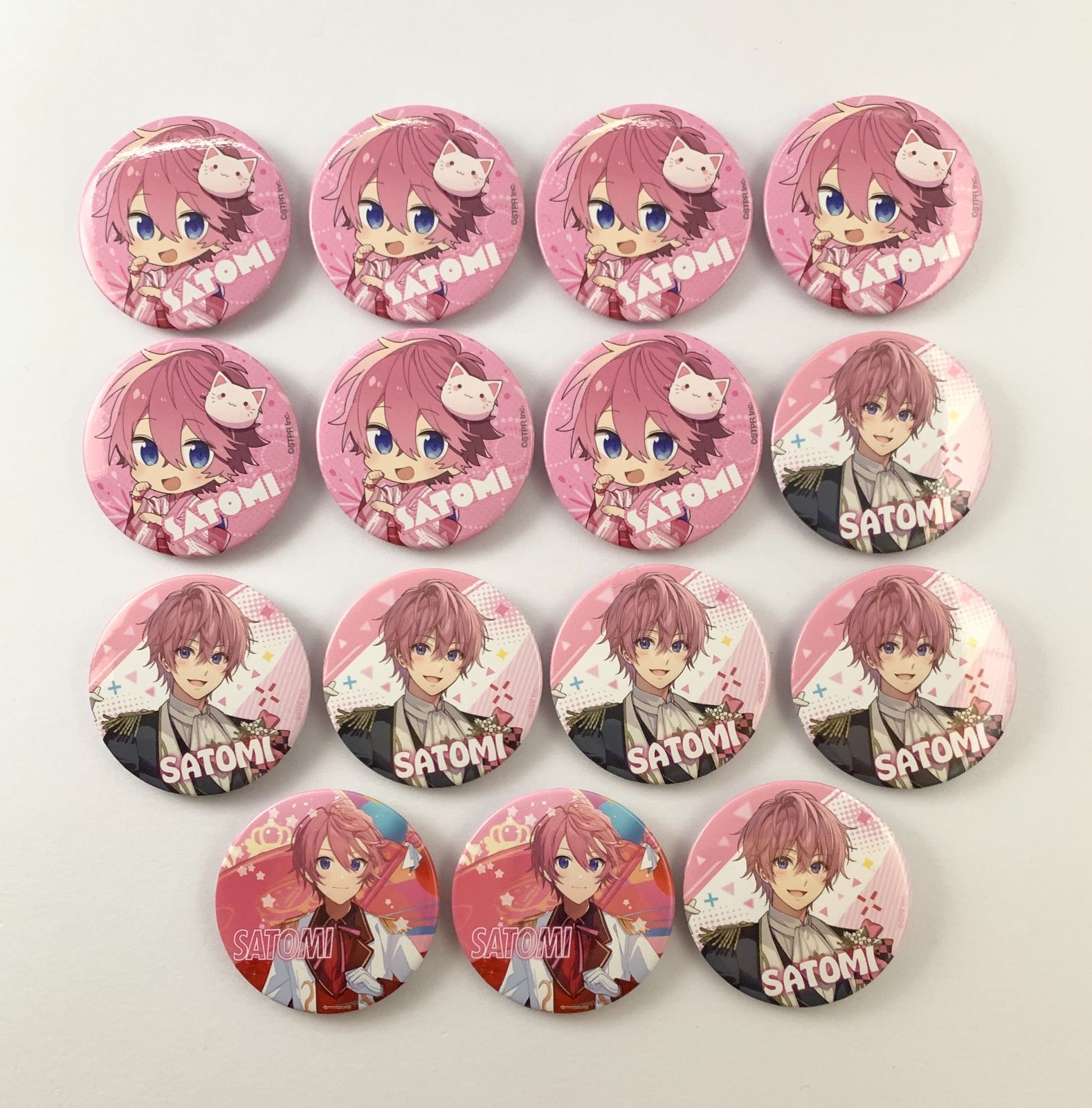 さとみくん 缶バ まとめ売り まとめ売り】 すとぷり さとみくん 缶