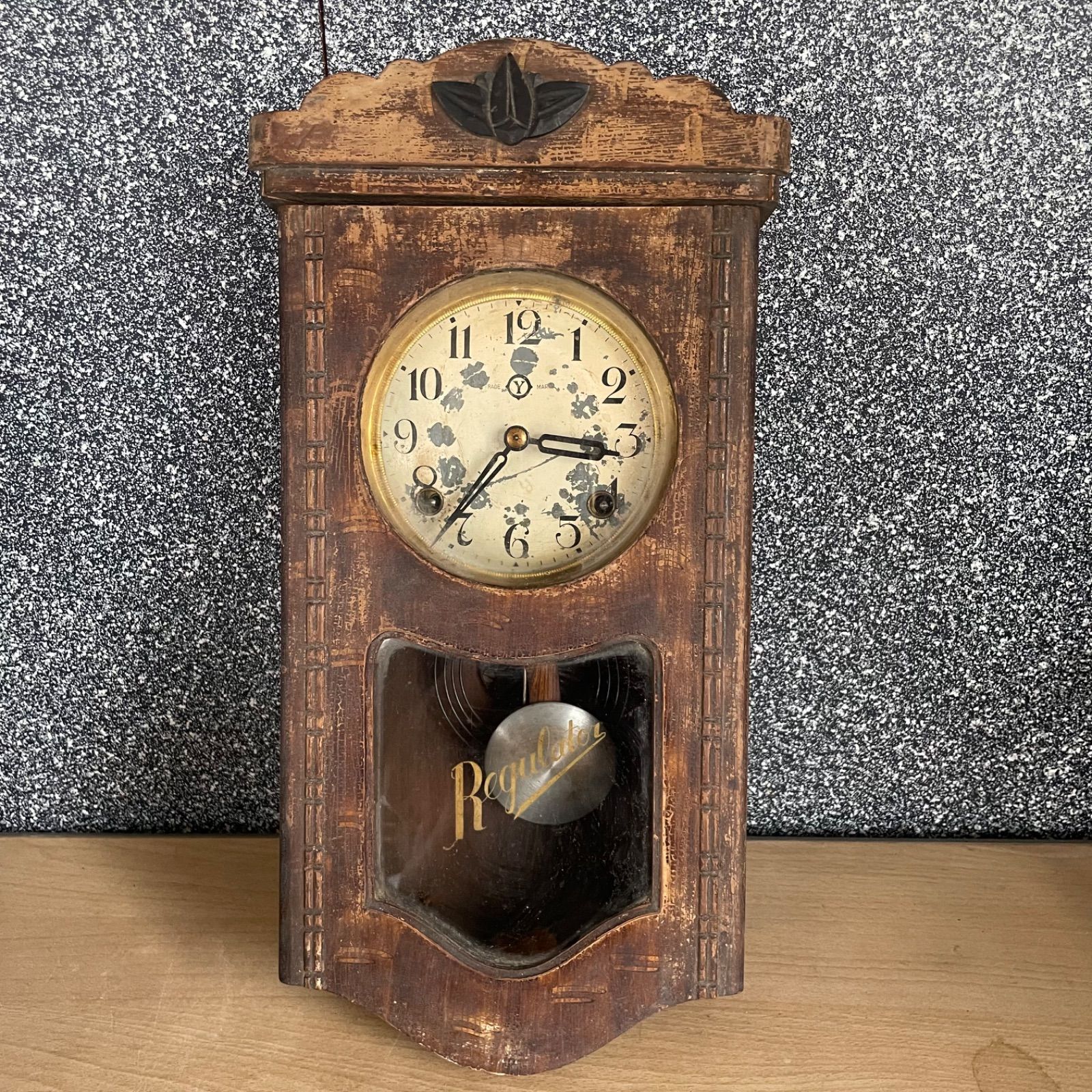 アンティーク 柱時計 古時計