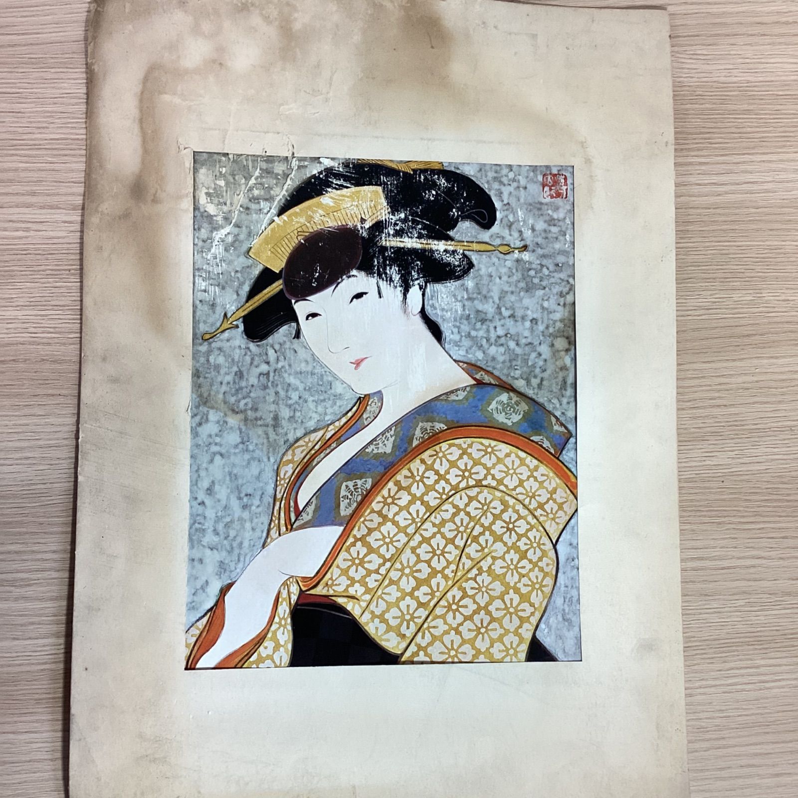 岩田専太郎 絵画 美人画 女性画 水彩画 アート 岩田専太郎 絵画 美人画