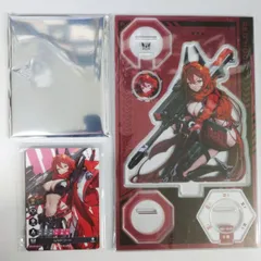 NIKKE DUEL ENCOUNTER 箔押しサインカード レッドフード ト*ト様 NIKKE