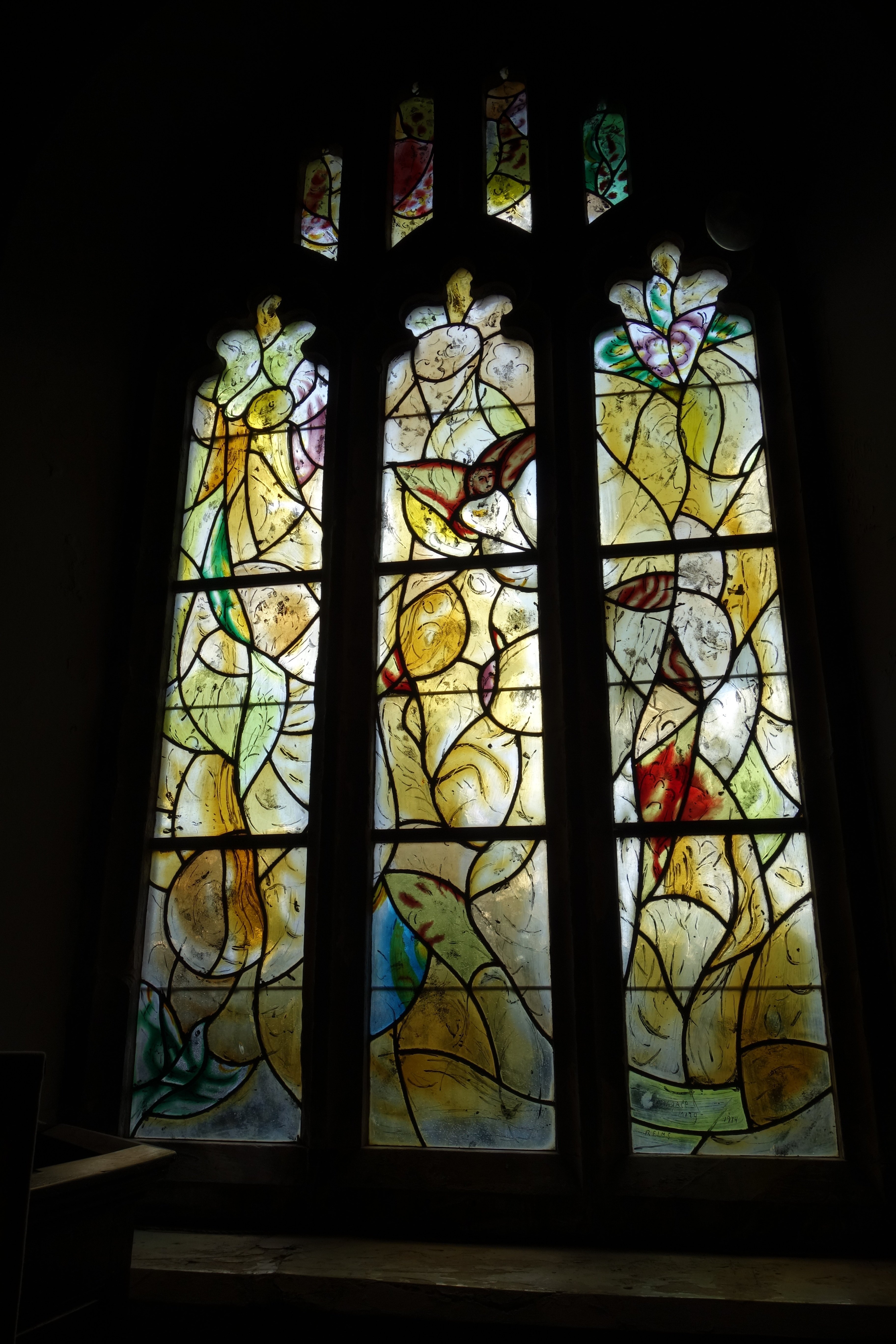 シラー戯曲 ウィリアム・テル 稀少 大型 ヴィンテージ ステンドグラス