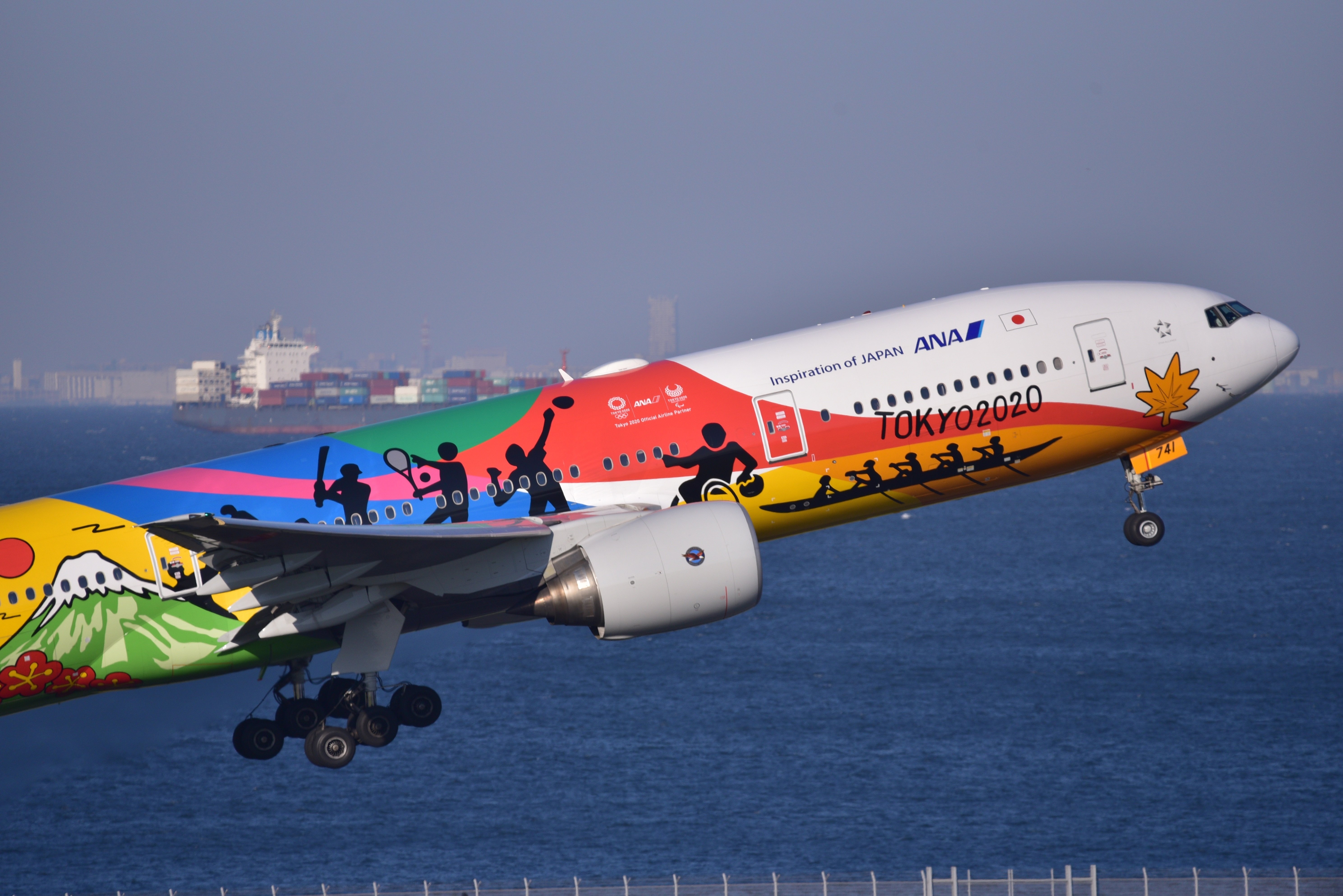 東京オリパラの残り香。ANA「HELLO 2020 JET」JA741Aの悲哀｜ユキカゼ