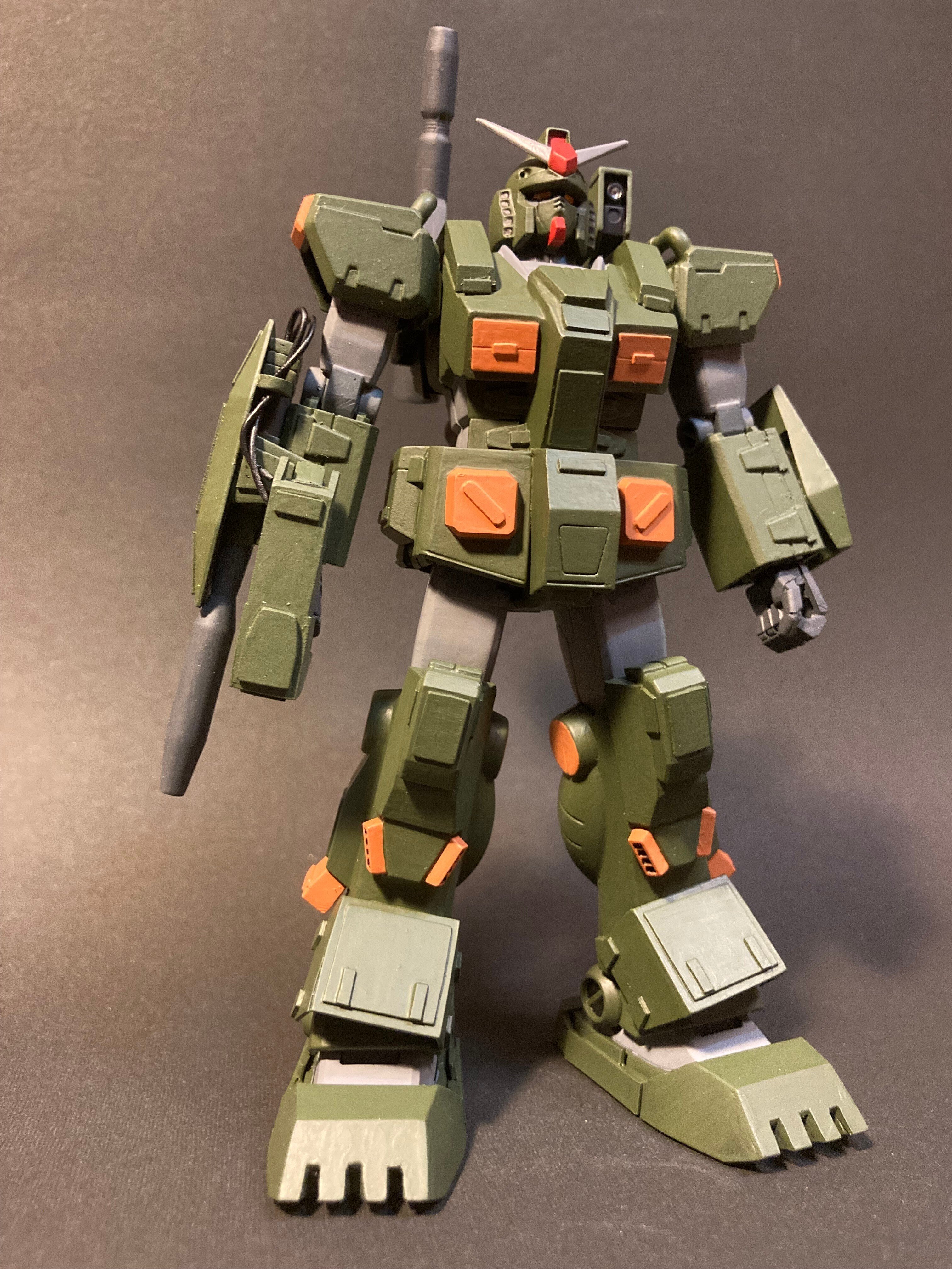 旧キット1/144 MSVガンダムフルアーマータイプ 全塗装完成品 【公式通販】