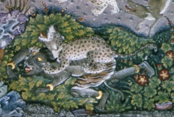 細密画 挿画 叙事詩 古代 ペルシャ 神話 伝説 歴史 装飾画 人物画 絵画